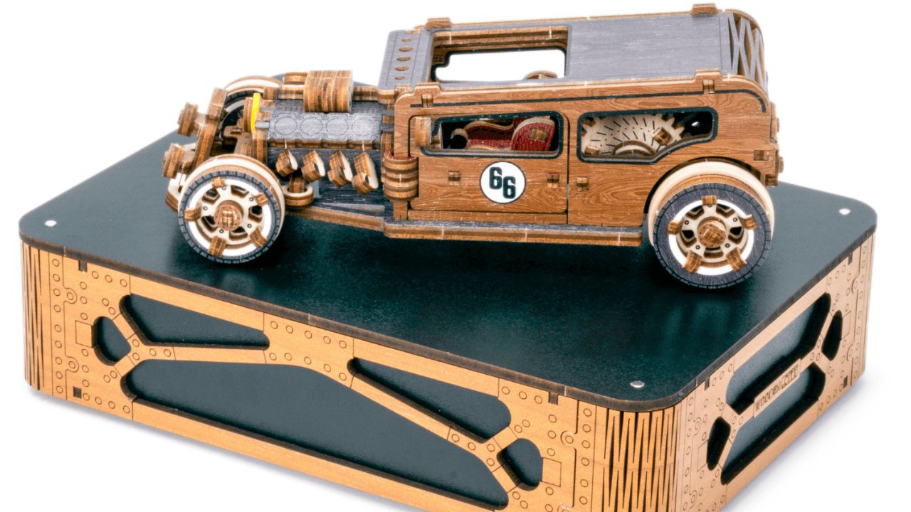 Geschenk Ehemann Fahrzeug Puzzle Holz