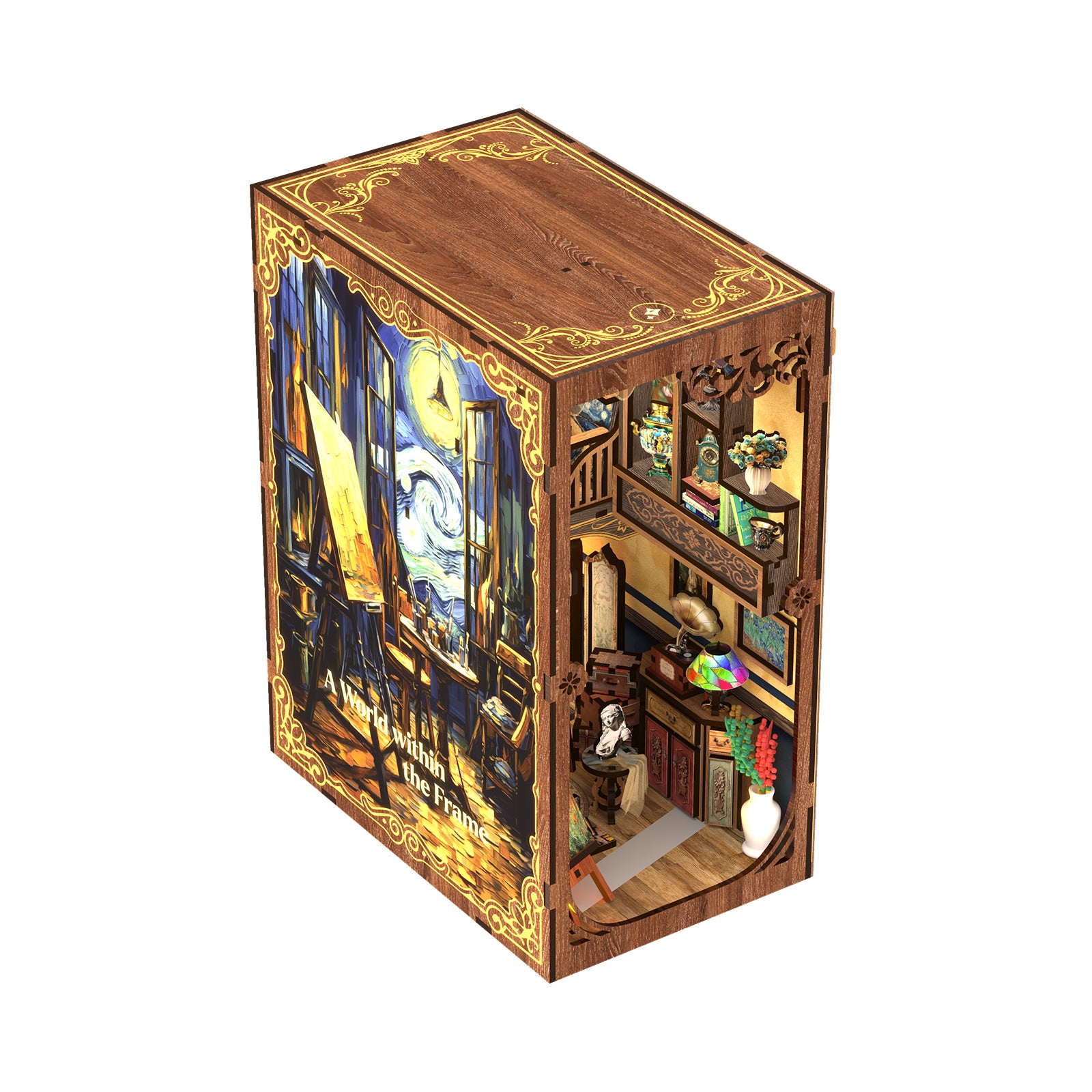 A World within the Frame | Diorama | Book Nook Diorama MagicHolz