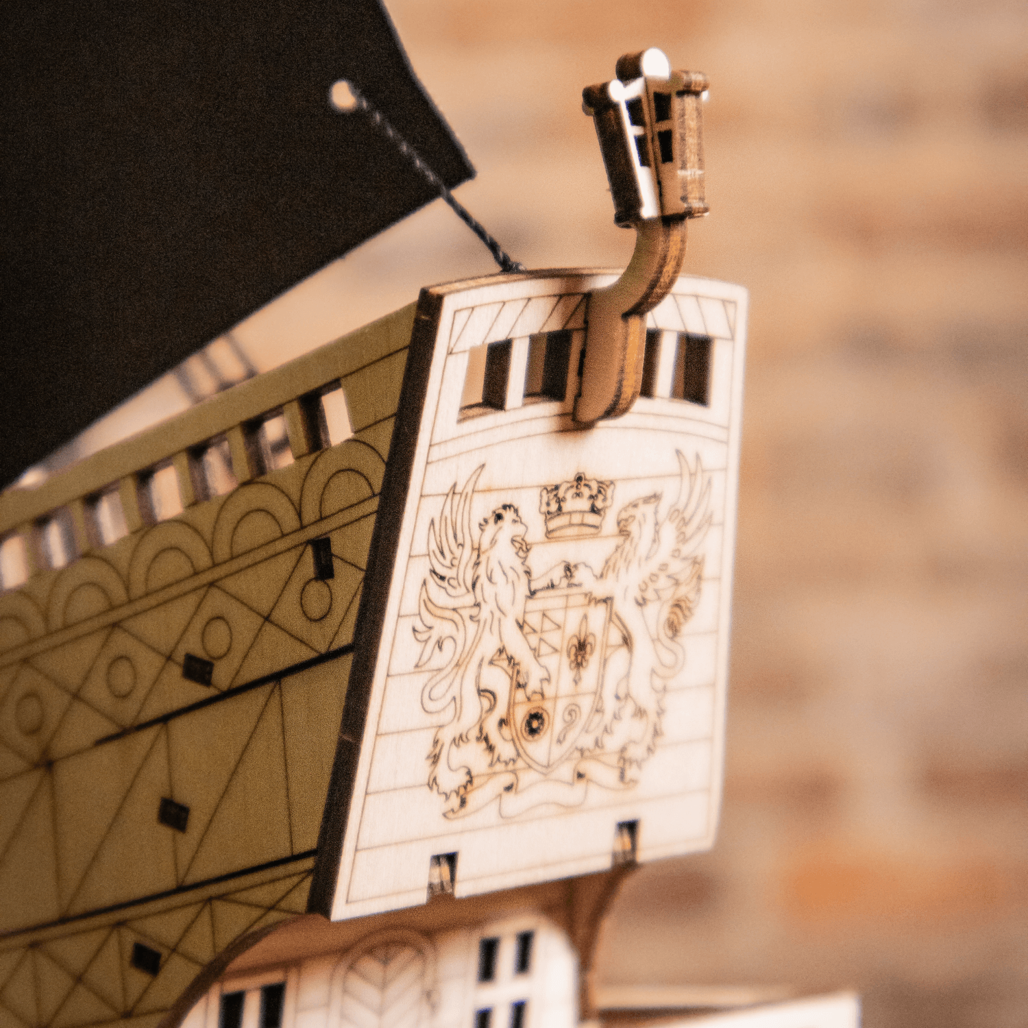 Lord of the Seas I Zeilschip Mechanische houten puzzel Eco-Wood-Art