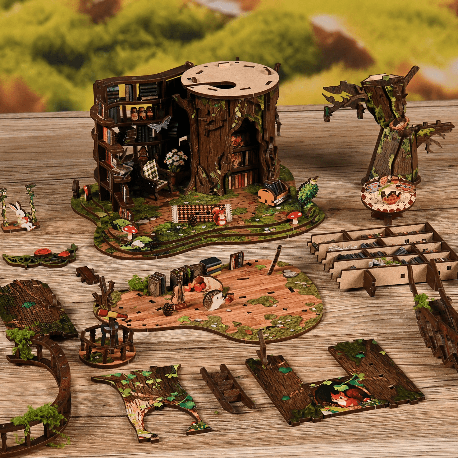Magical Forest Treehouse miniatuurhuisje