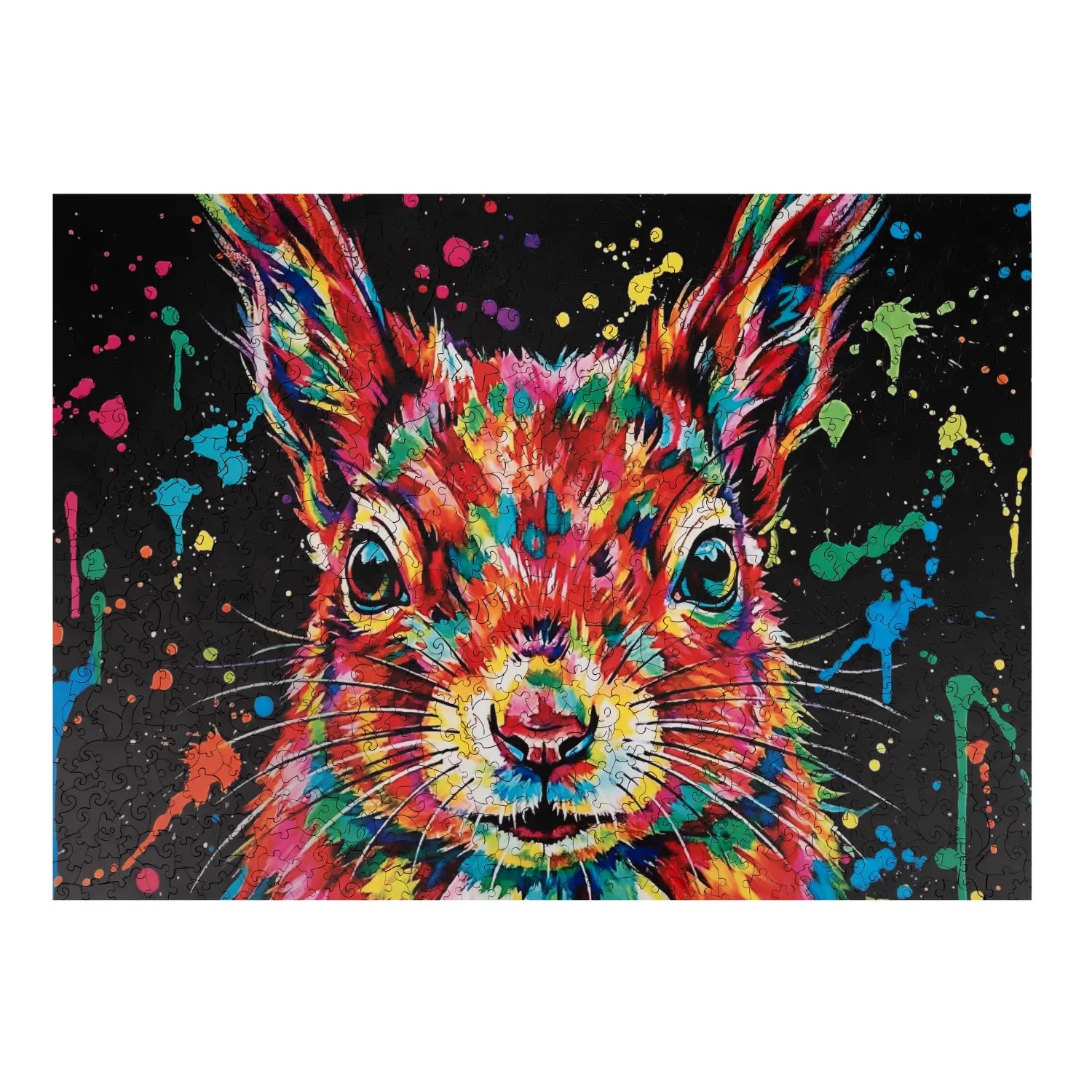 Colorful Squirrel Wooden Puzzle (2D) MagicHolz