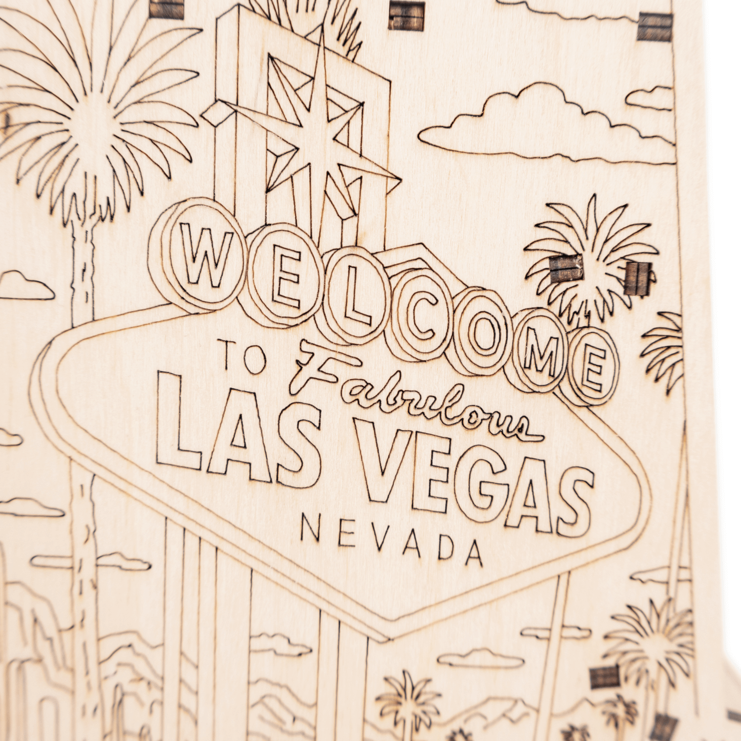 Eenarmige bandiet Mechanische houten puzzel Eco-Wood-Art