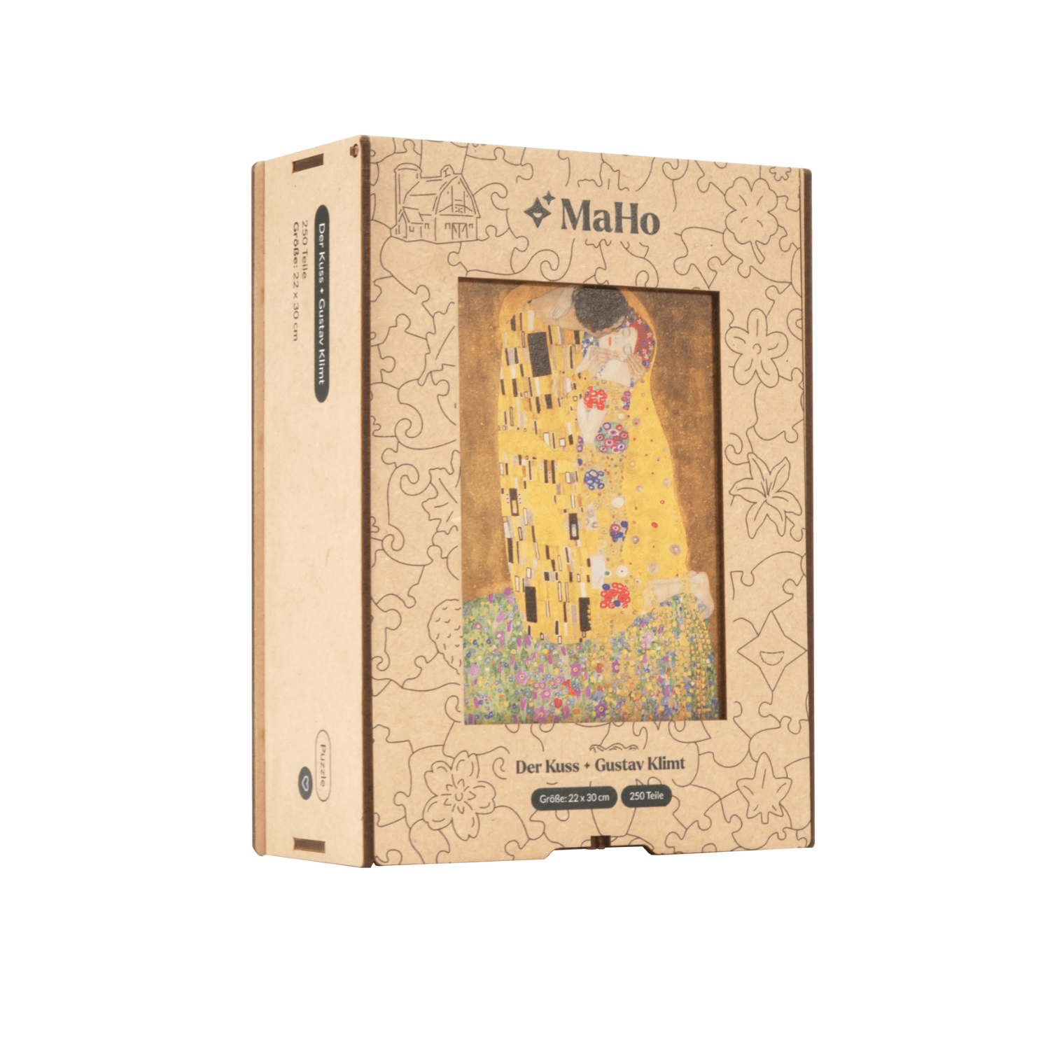 Der Kuss | Gustav Klimt Holzpuzzle (2D) MagicHolz