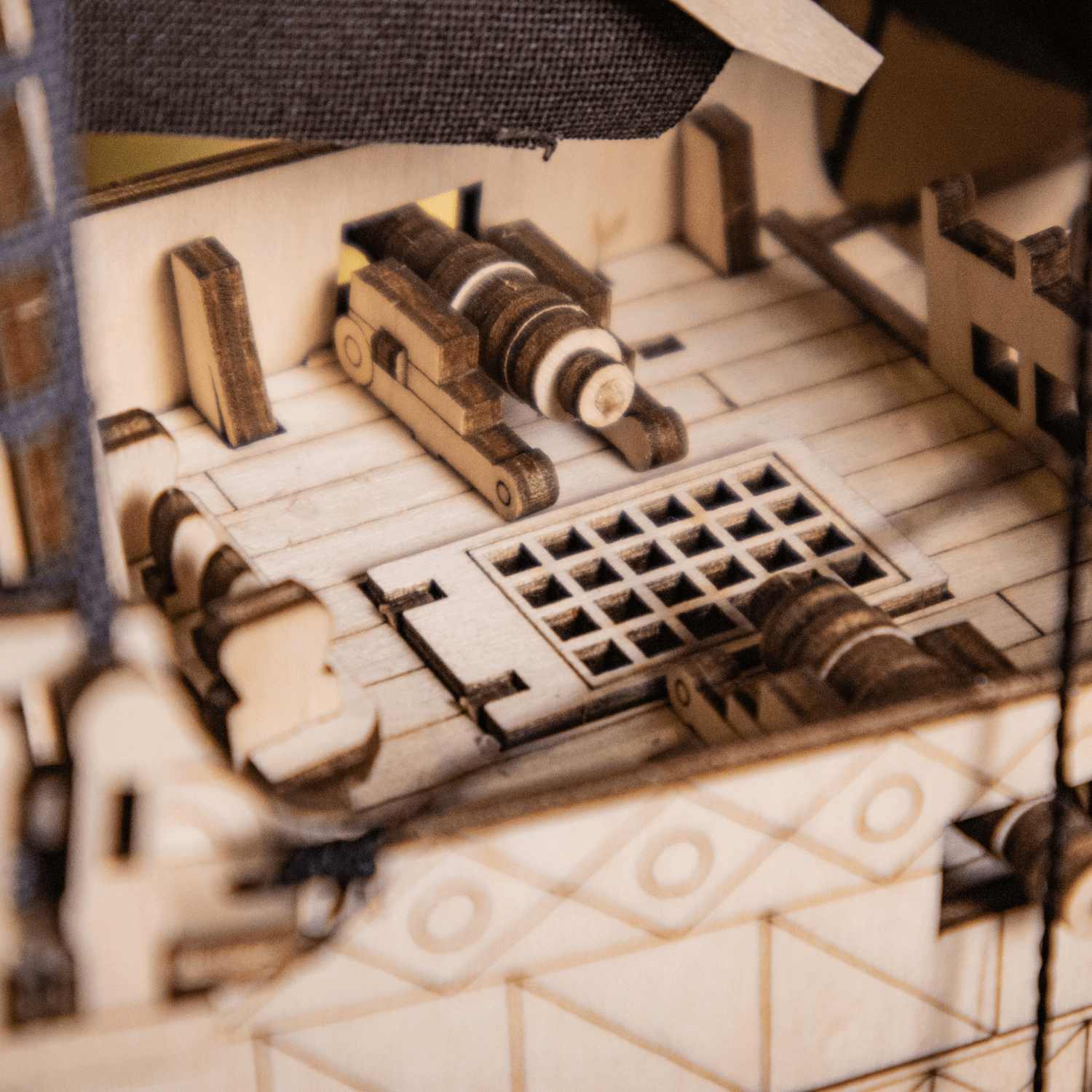 Lord of the Seas I Zeilschip Mechanische houten puzzel Eco-Wood-Art