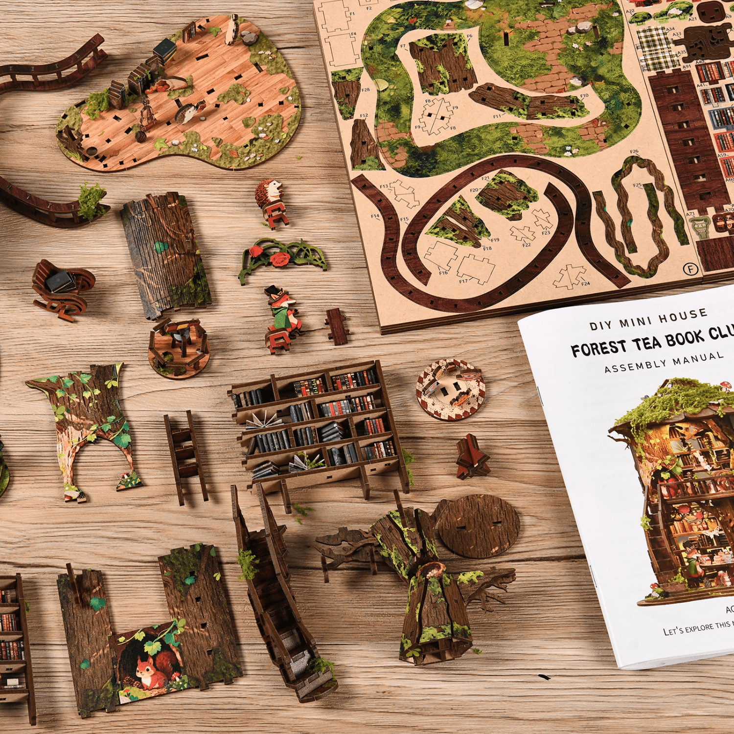 Magical Forest Treehouse miniatuurhuisje