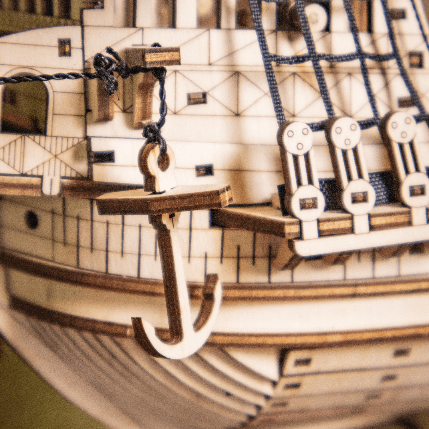 Lord of the Seas I Zeilschip Mechanische houten puzzel Eco-Wood-Art