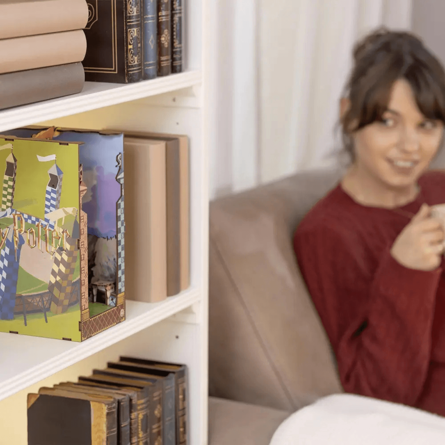 Harry Potter Quidditch Book Nook by Revell