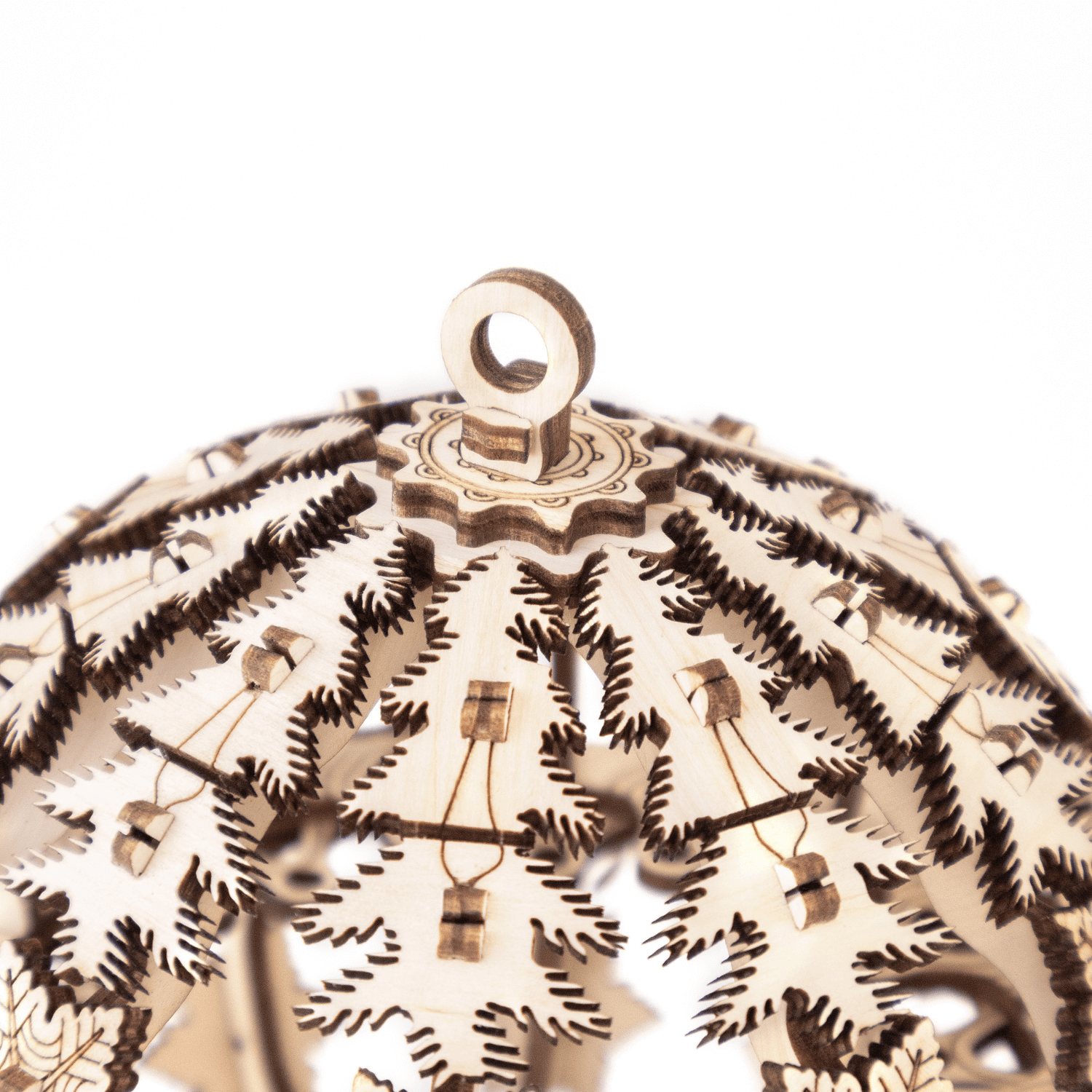 Weihnachtskugel | MaHo Mechanisches Holzpuzzle WoodTrick