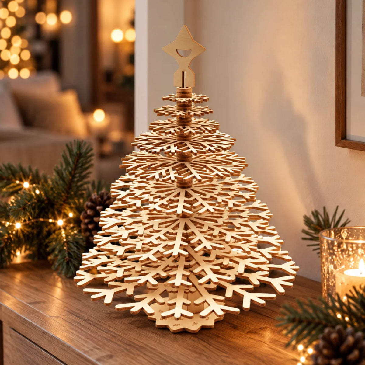 Weihnachtsbaum 3D Puzzle MagicHolz
