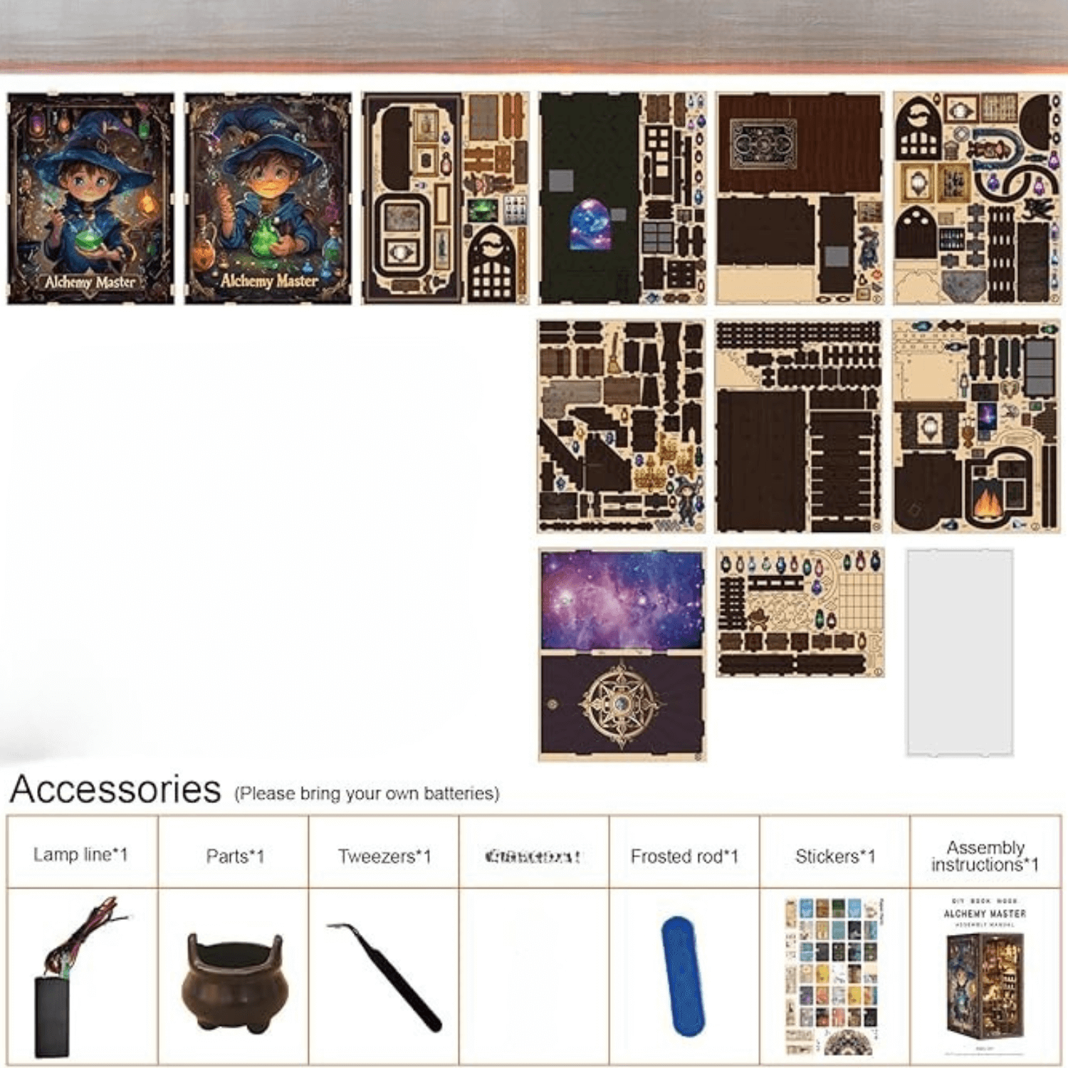 Alchemy Master | Diorama | Book Nook Diorama MagicHolz