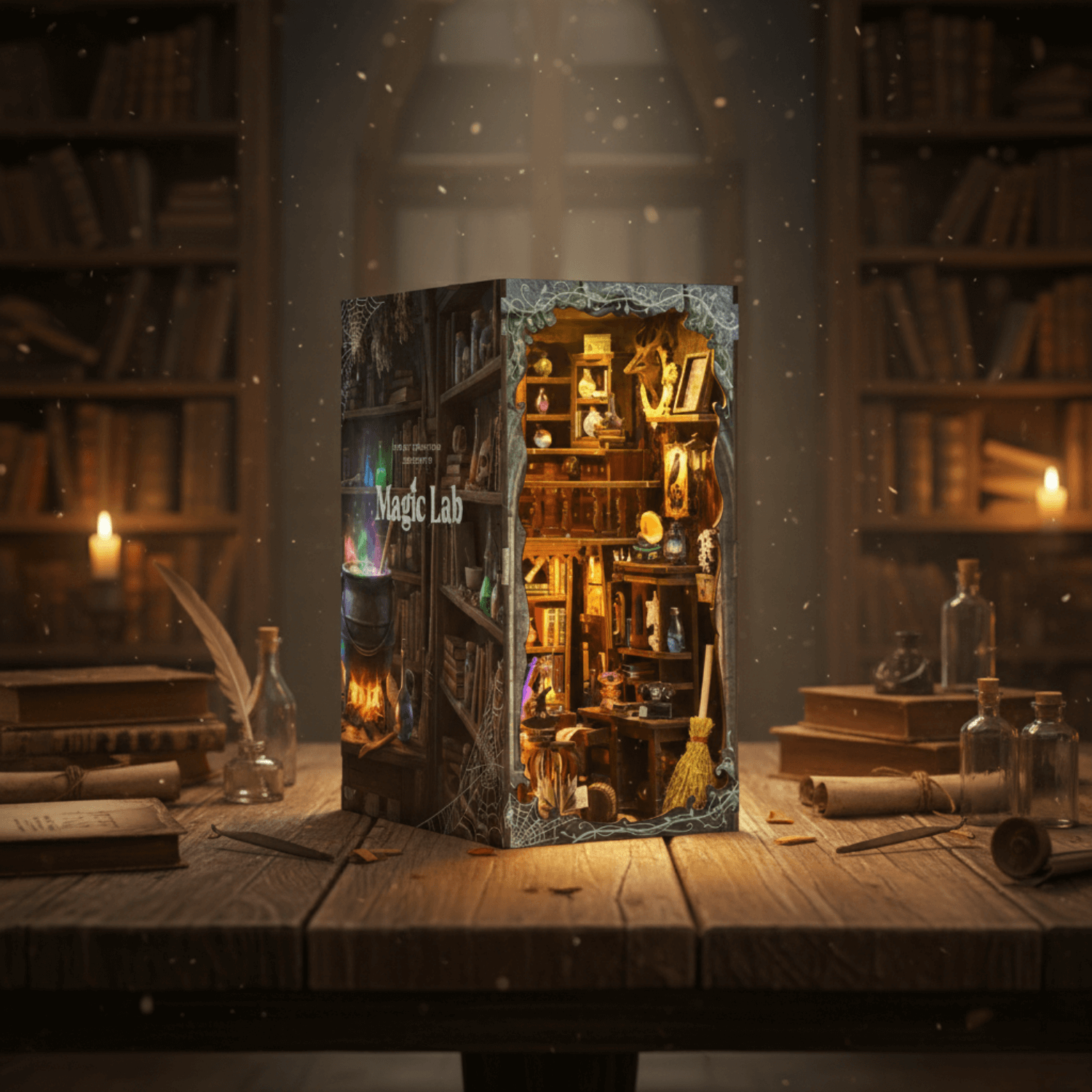 Magic Lab | BookNook Diorama MagicHolz Lab