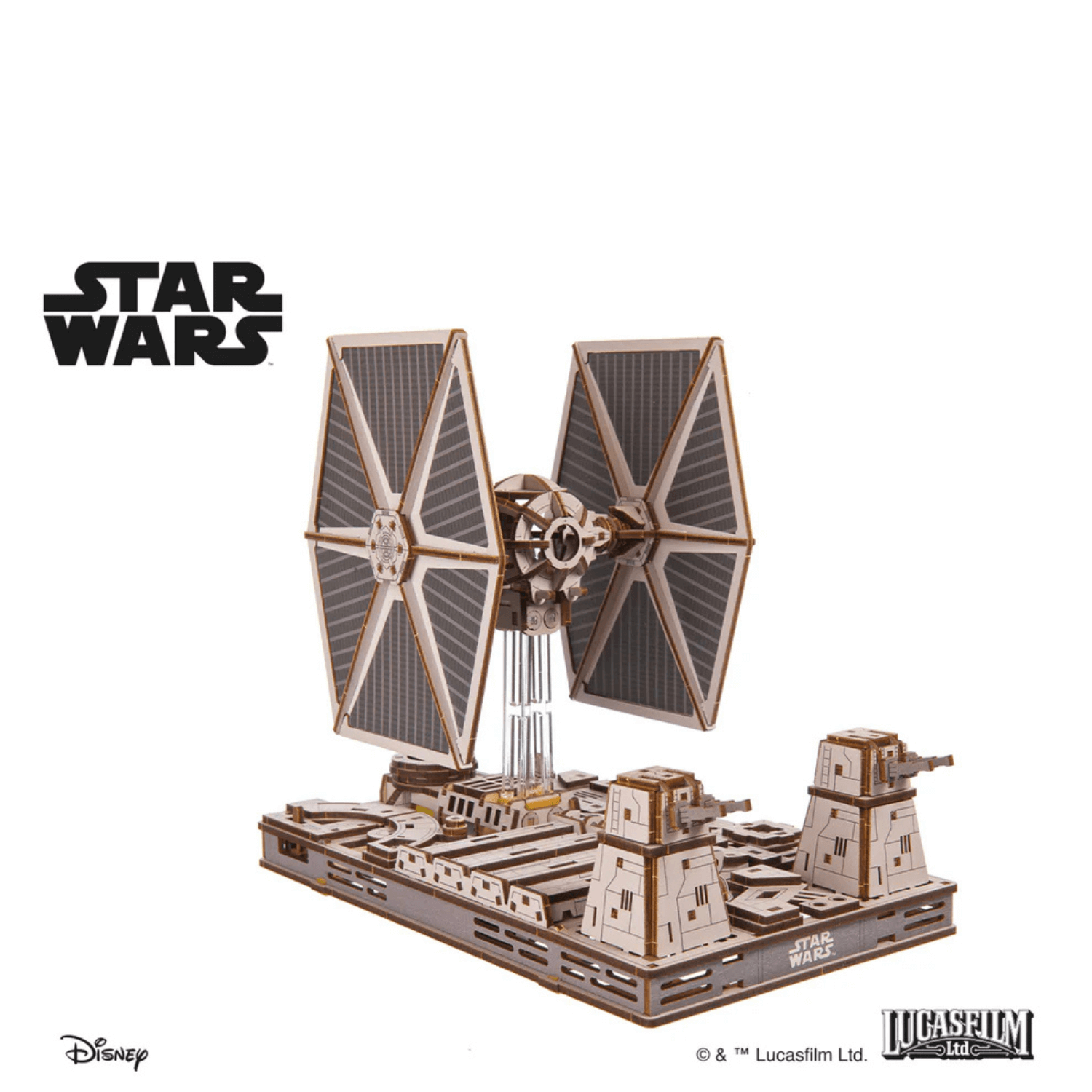 TIE Fighter™ Mechanisches Holzpuzzle Ugears