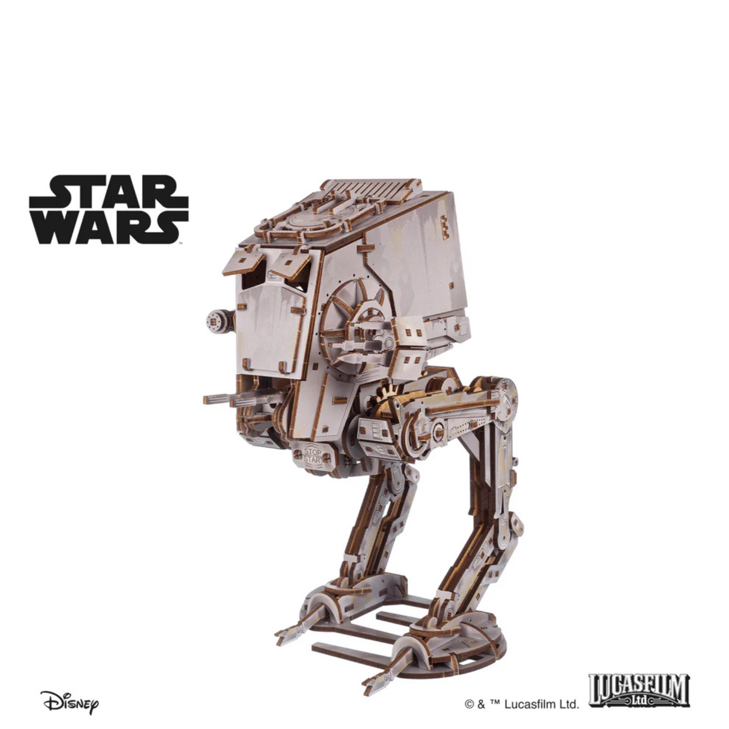 AT-ST Walker™ Mechanisches Holzpuzzle Ugears