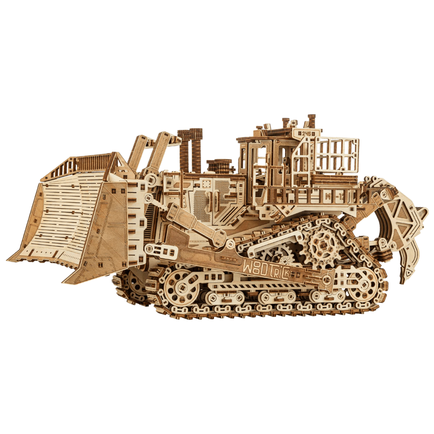 Terrain Titan | Bulldozer Mechanische houten puzzel WoodTrick
