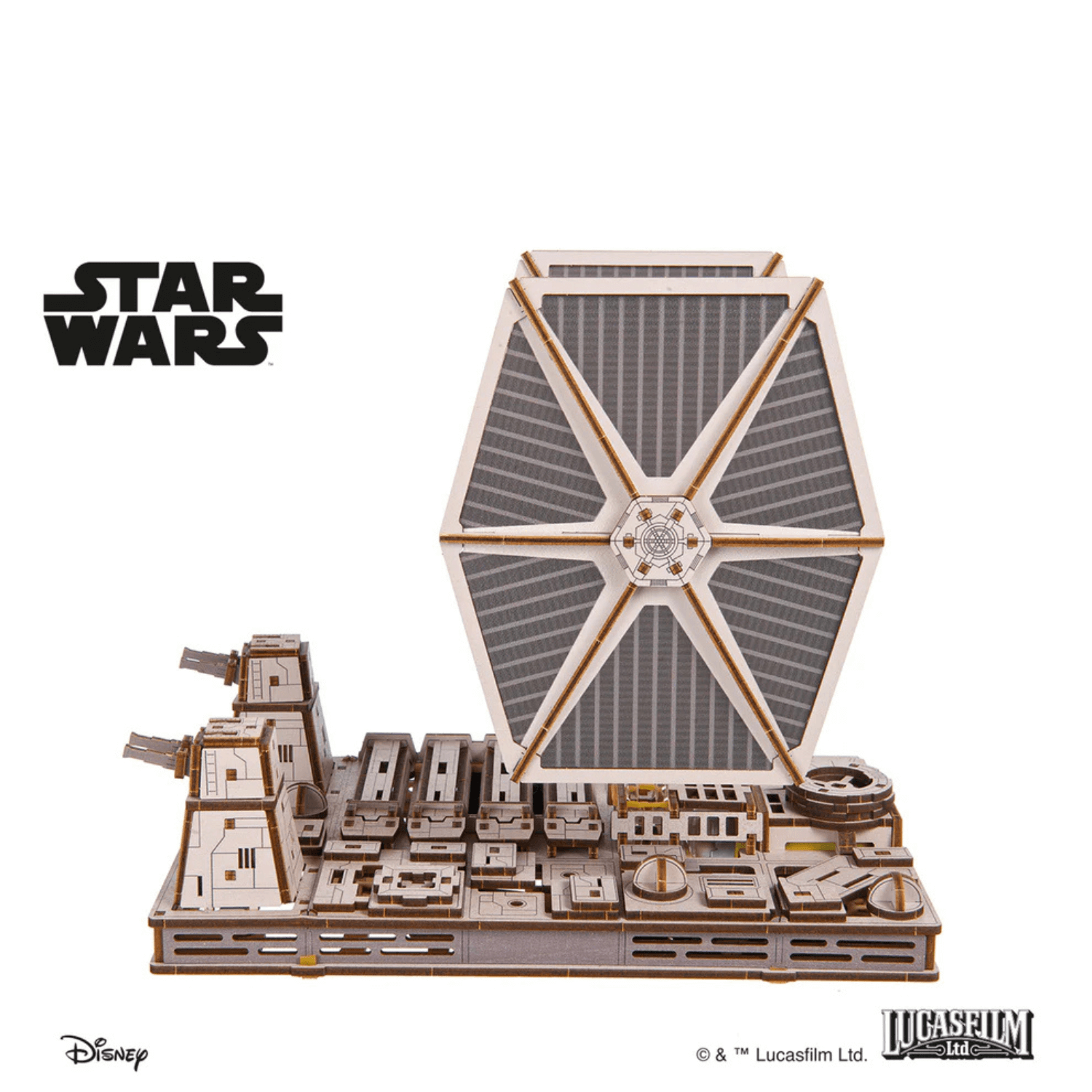 TIE Fighter™ Mechanisches Holzpuzzle Ugears