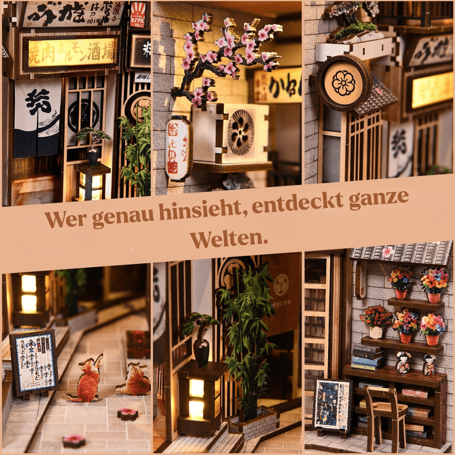 Traditionele Japanse steeg | BookNook