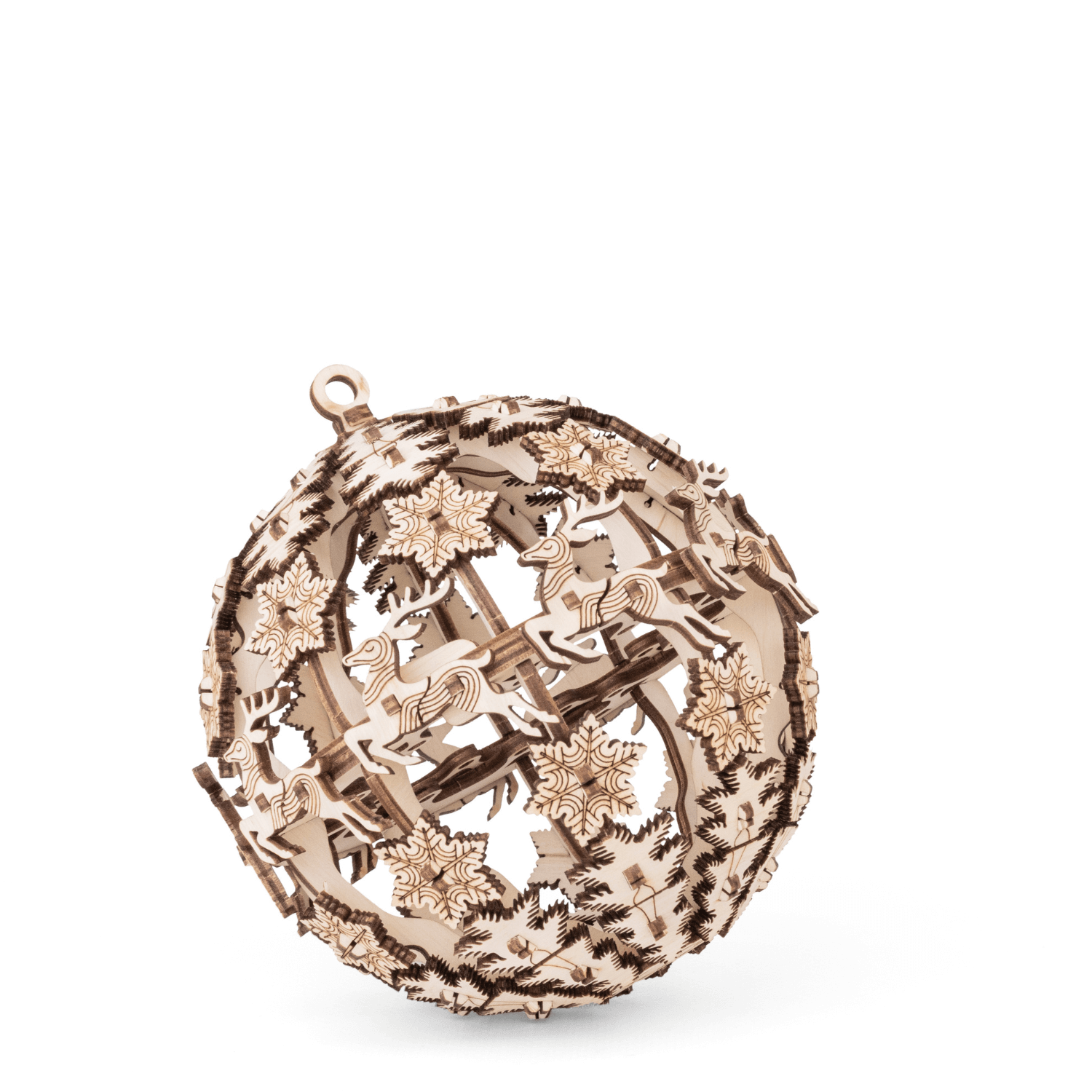 Christmas bauble | MaHo mechanical wooden puzzle MagicHolz