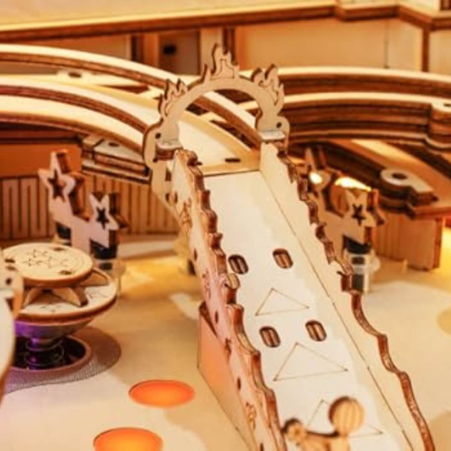3D Pinball Machine – Wooden Pinball Machine (Starter Kit Bundle) Mechanical Wooden Puzzle Robotime