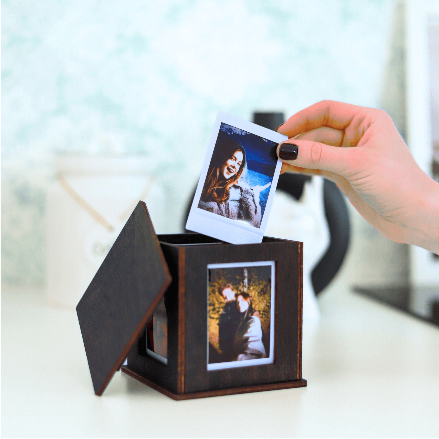 Boîte à photos | pour appareil photo Instax Mini MagicHolz