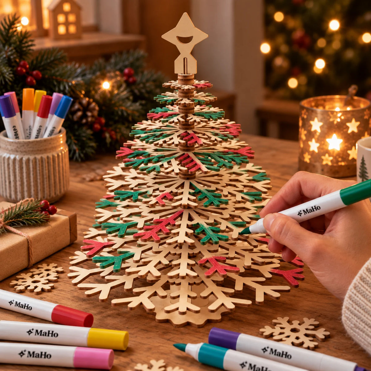 Weihnachtsbaum 3D Puzzle MagicHolz