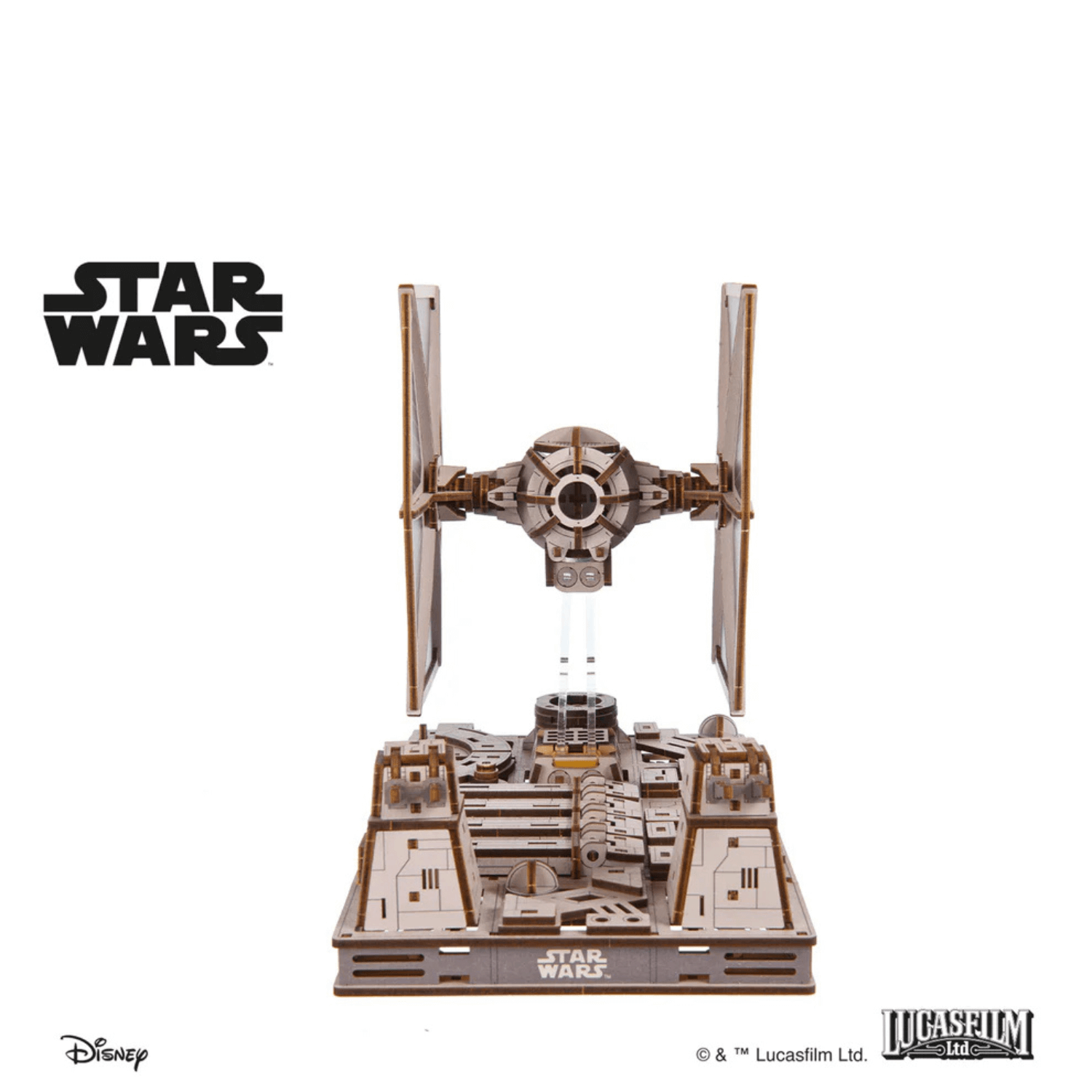 TIE Fighter™ Mechanisches Holzpuzzle Ugears