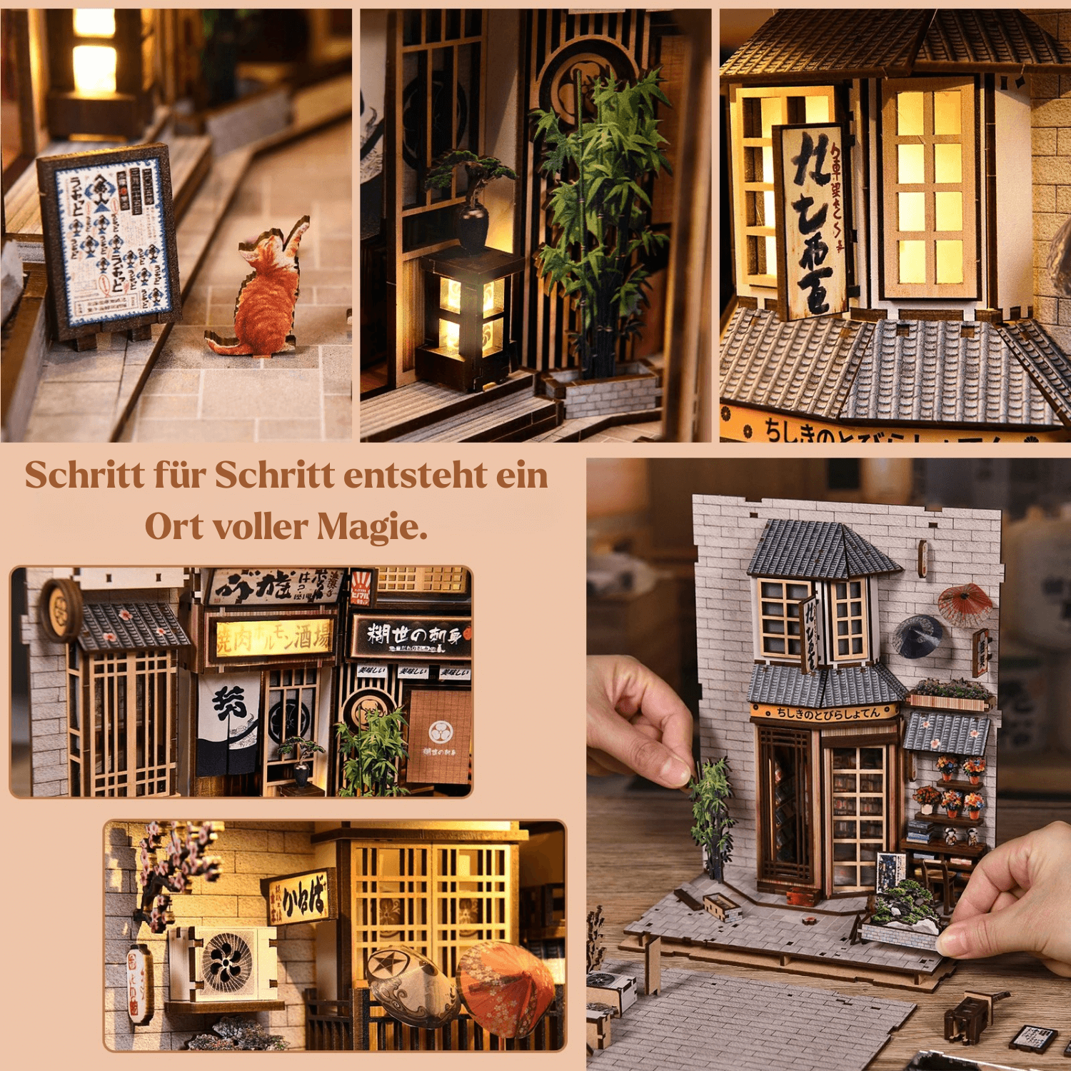 Traditionele Japanse steeg | BookNook