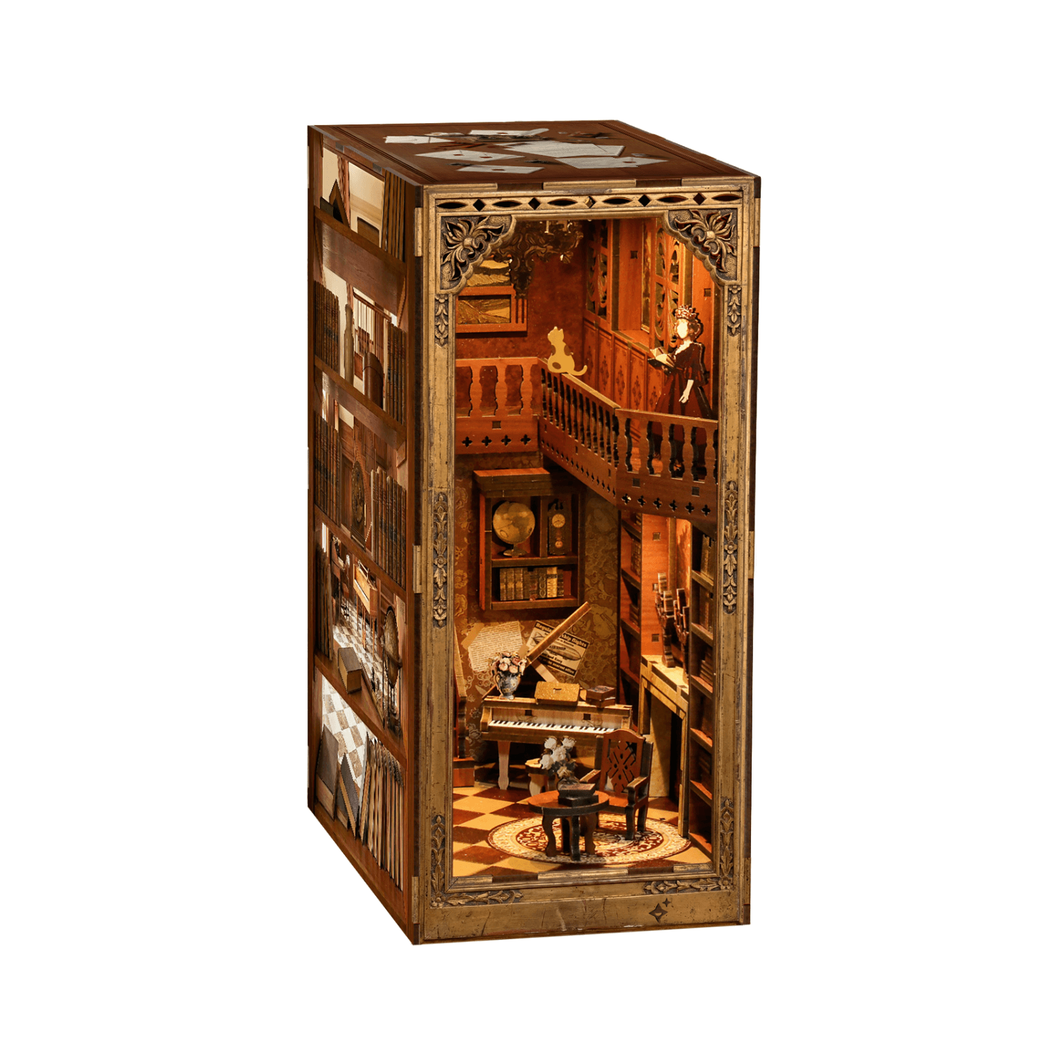 La petite maison de Grimm Book Nook MagicHolz
