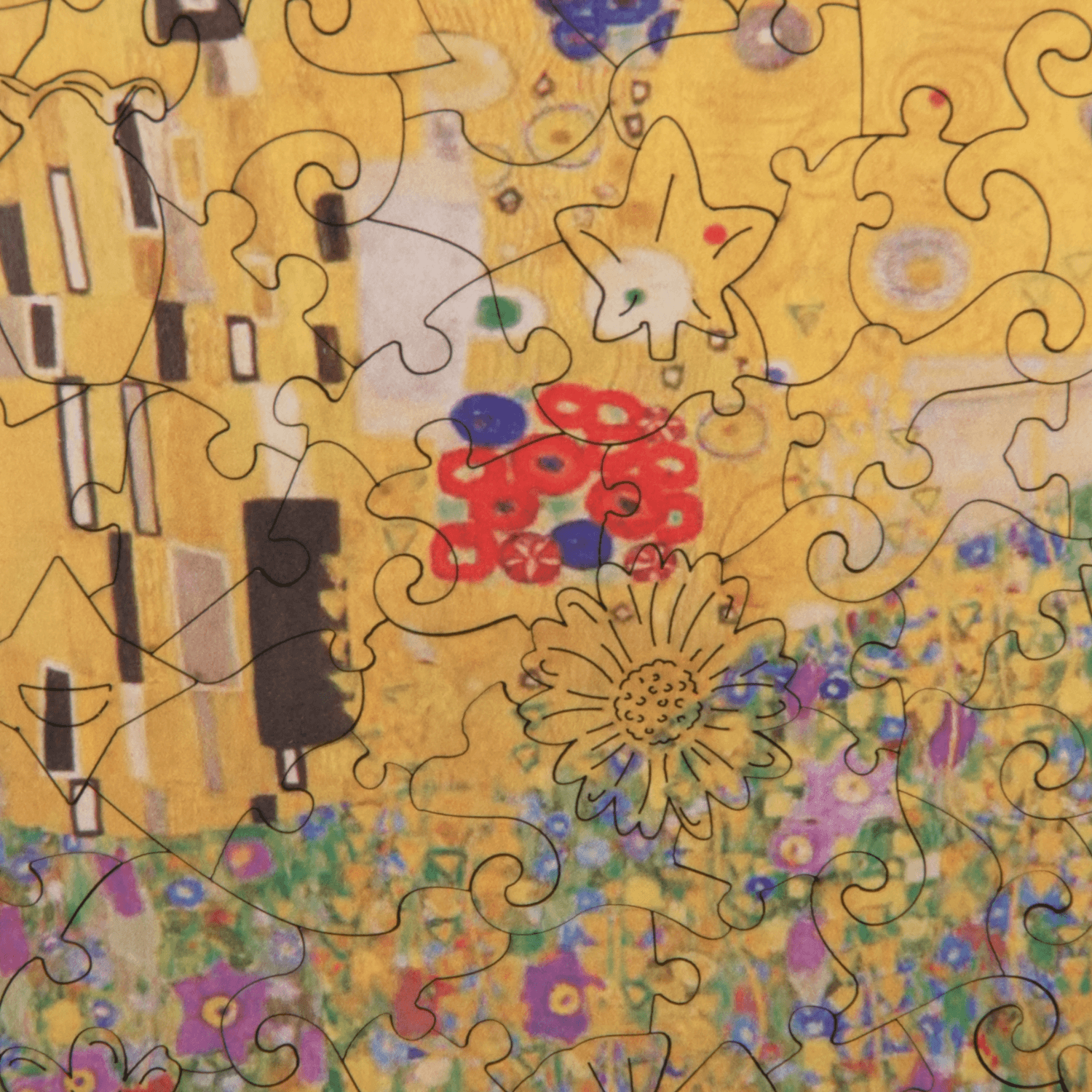 Der Kuss | Gustav Klimt Holzpuzzle (2D) MagicHolz