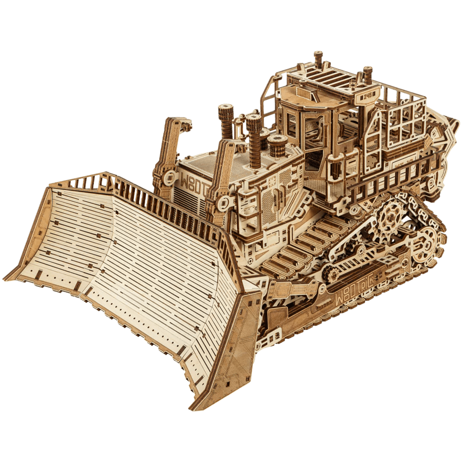 Terrain Titan | Bulldozer Mechanische houten puzzel WoodTrick