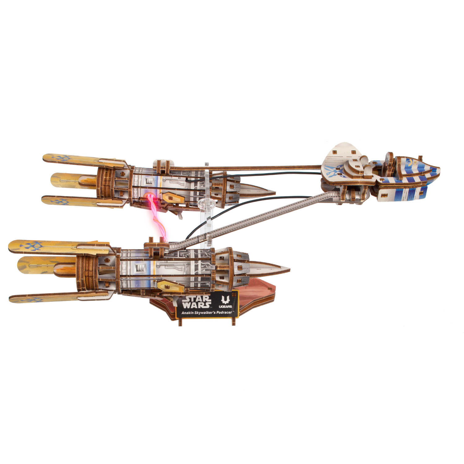 Puzzle mécanique en bois Anakin Skywalker Podracer™ Ugears