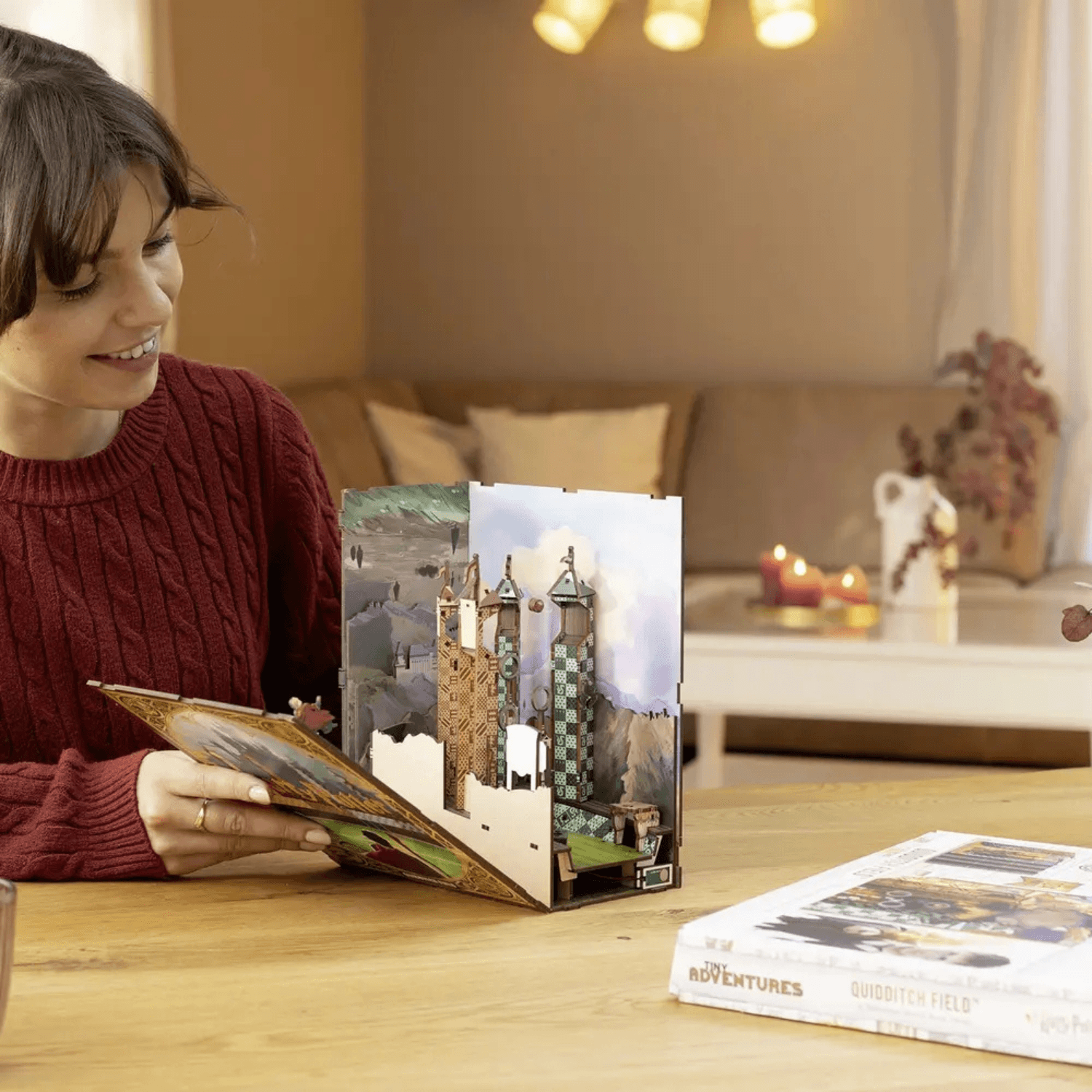 Harry Potter Quidditch Book Nook by Revell