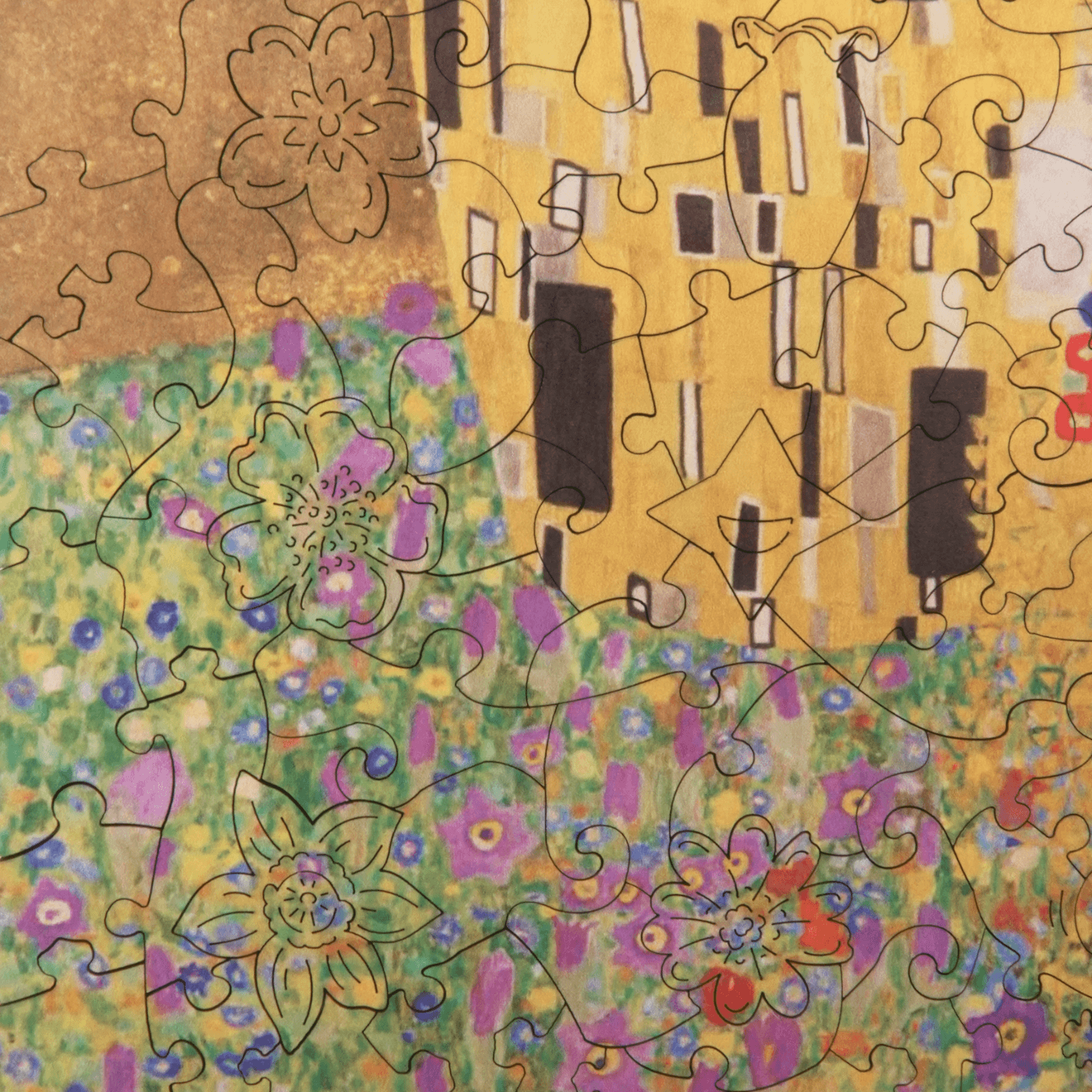Der Kuss | Gustav Klimt Holzpuzzle (2D) MagicHolz