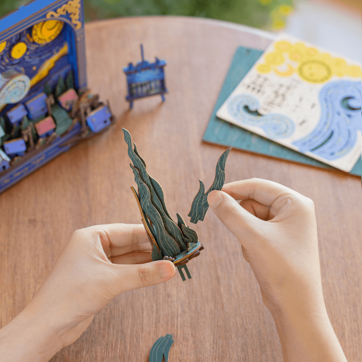 De sterrennacht - Van Gogh | Diorama Diorama Robotime