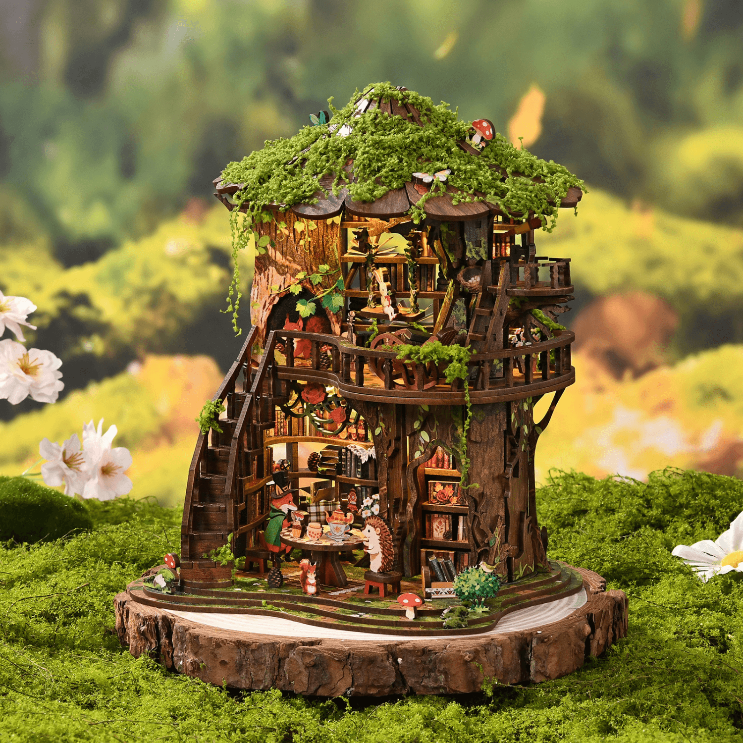 Magical Forest Treehouse miniatuurhuisje