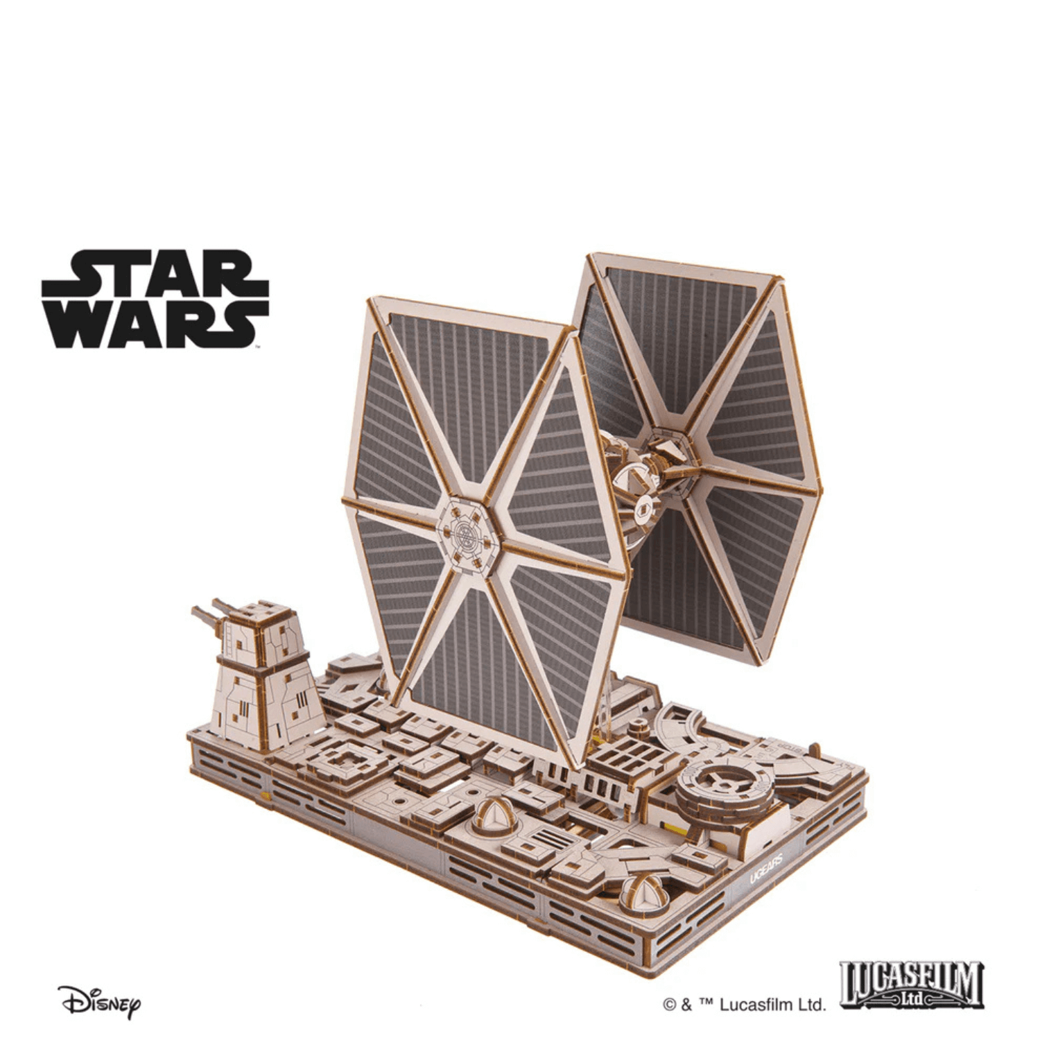 TIE Fighter™ Mechanisches Holzpuzzle Ugears