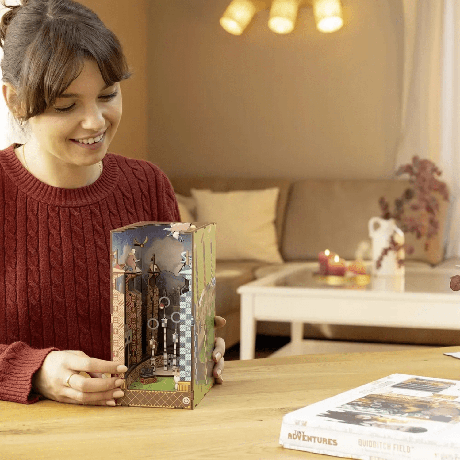 Harry Potter Quidditch Book Nook by Revell