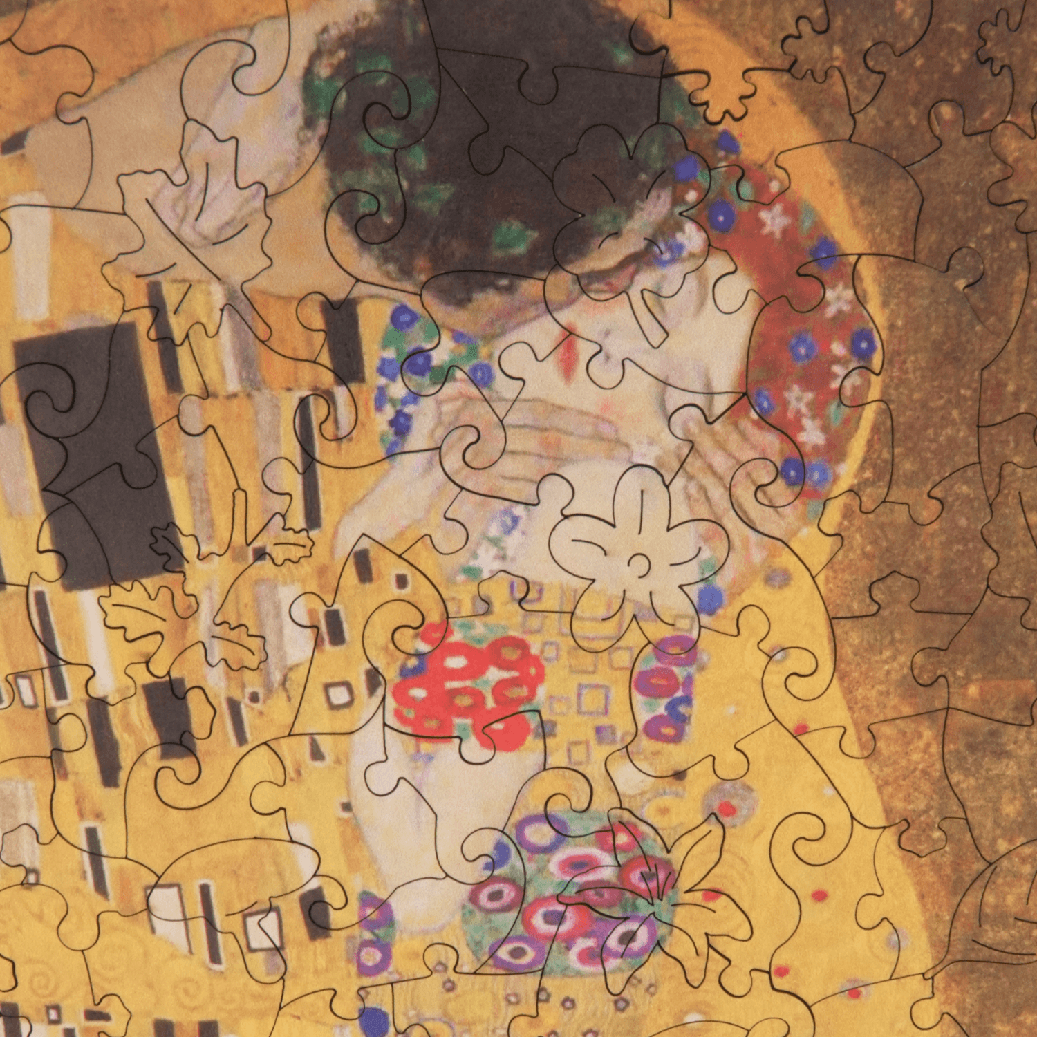 Der Kuss | Gustav Klimt Holzpuzzle (2D) MagicHolz