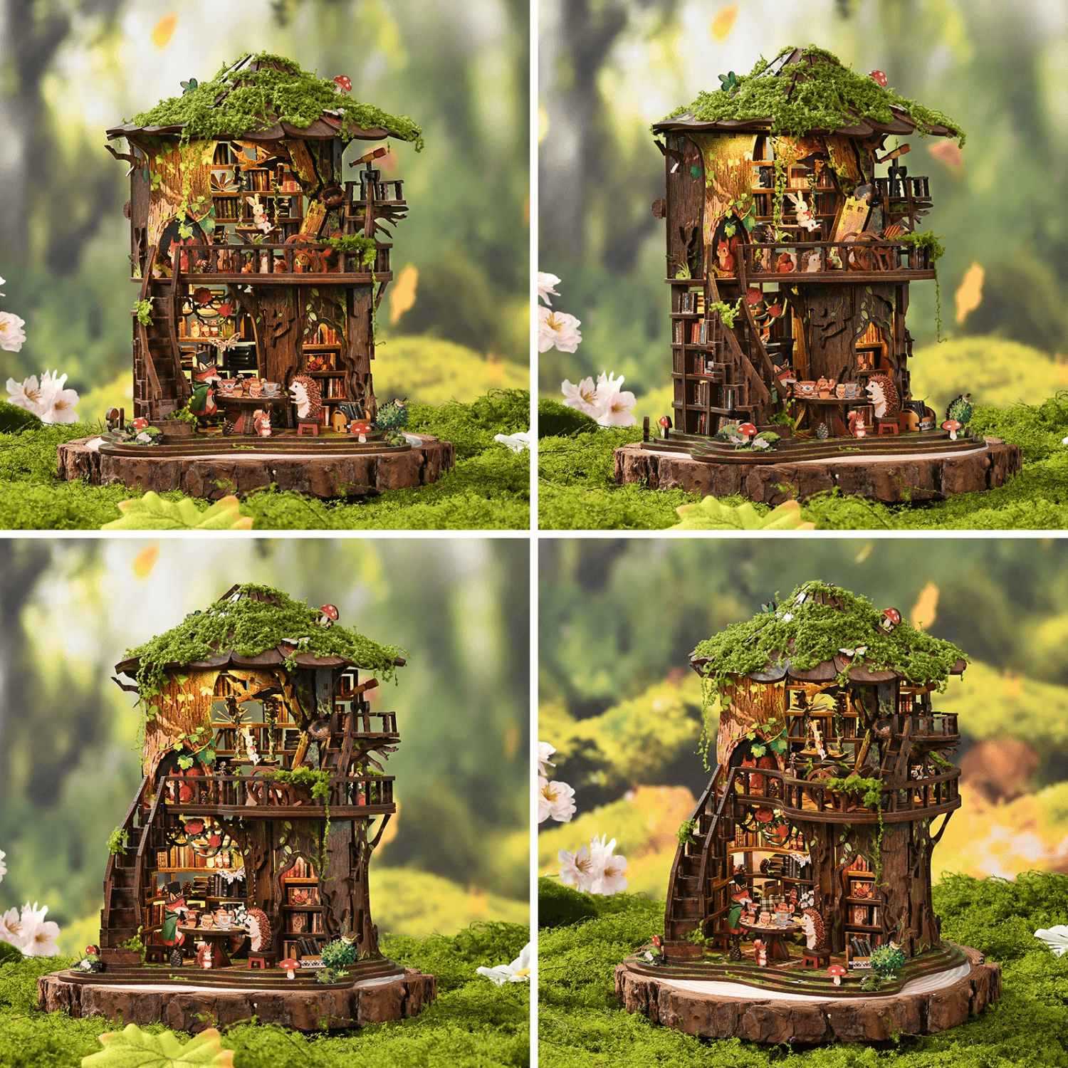 Magical Forest Treehouse miniatuurhuisje