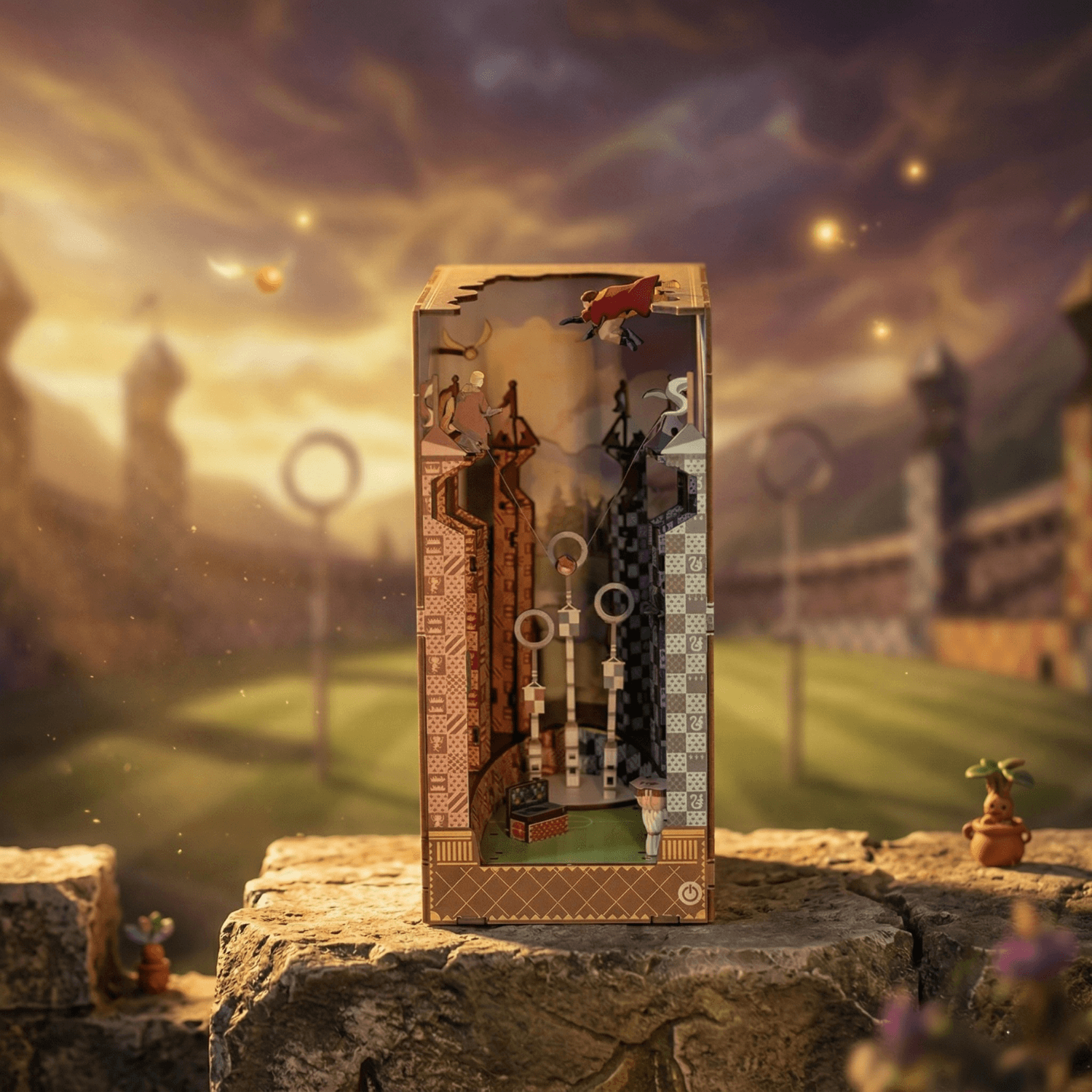 Harry Potter Quidditch Book Nook Revell Harry Potter Quidditch