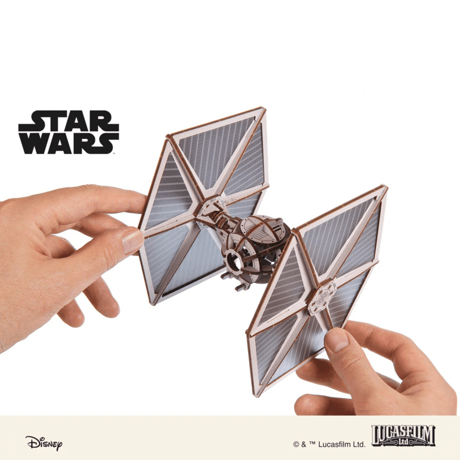 TIE Fighter™ Mechanisches Holzpuzzle Ugears