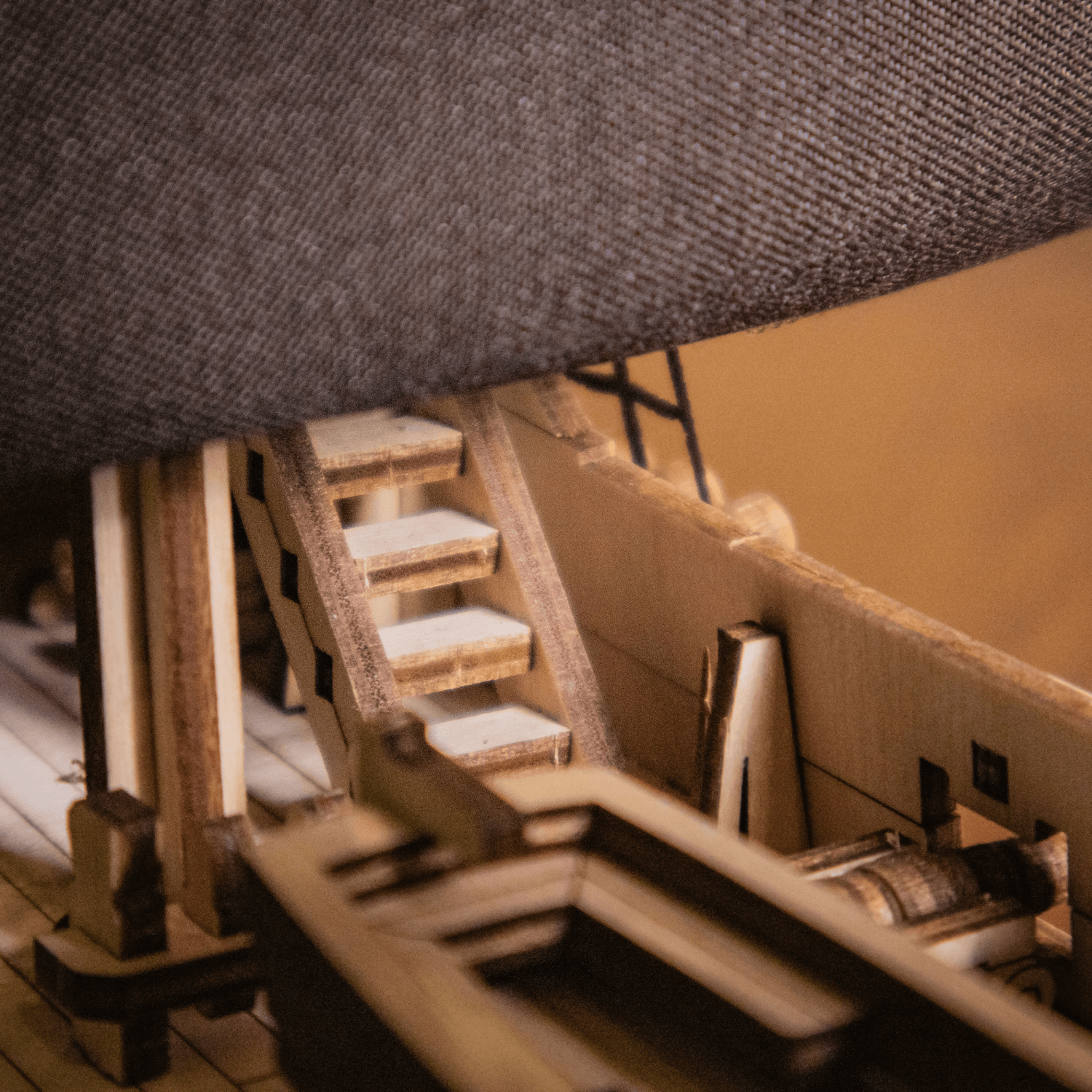 Lord of the Seas I Zeilschip Mechanische houten puzzel Eco-Wood-Art