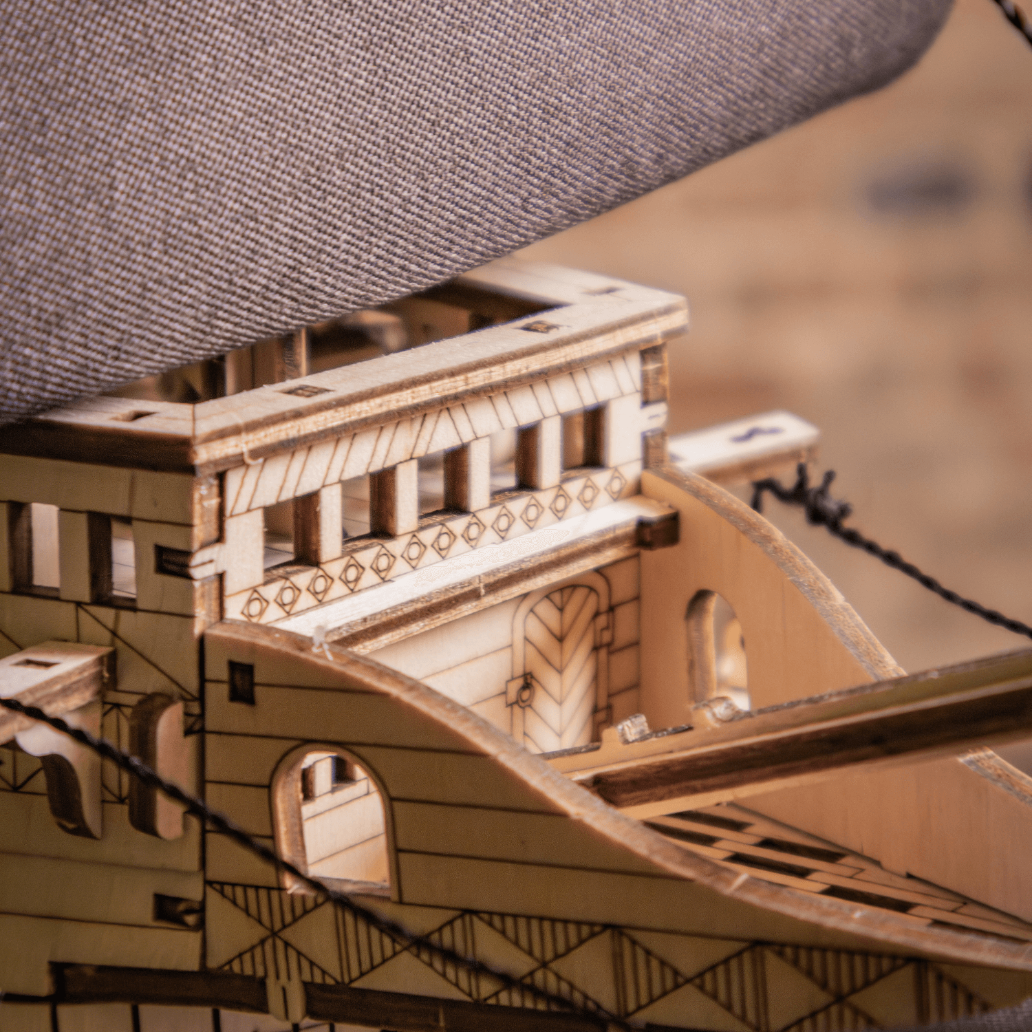 Lord of the Seas I Zeilschip Mechanische houten puzzel Eco-Wood-Art