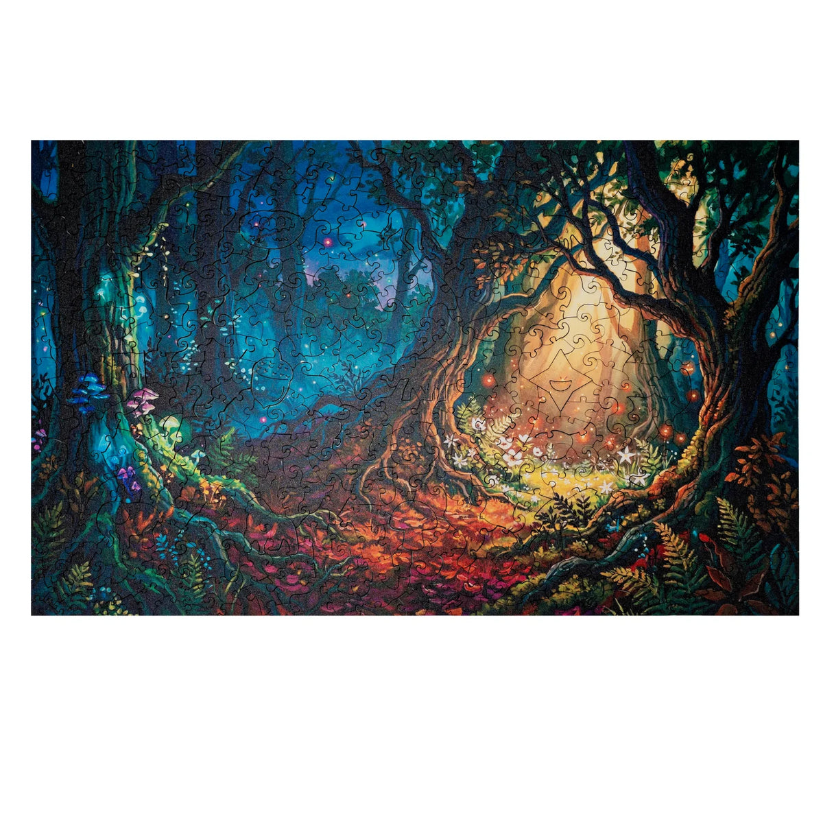 Houten puzzel 'Het donkere toverbos' (2D) MagicHolz