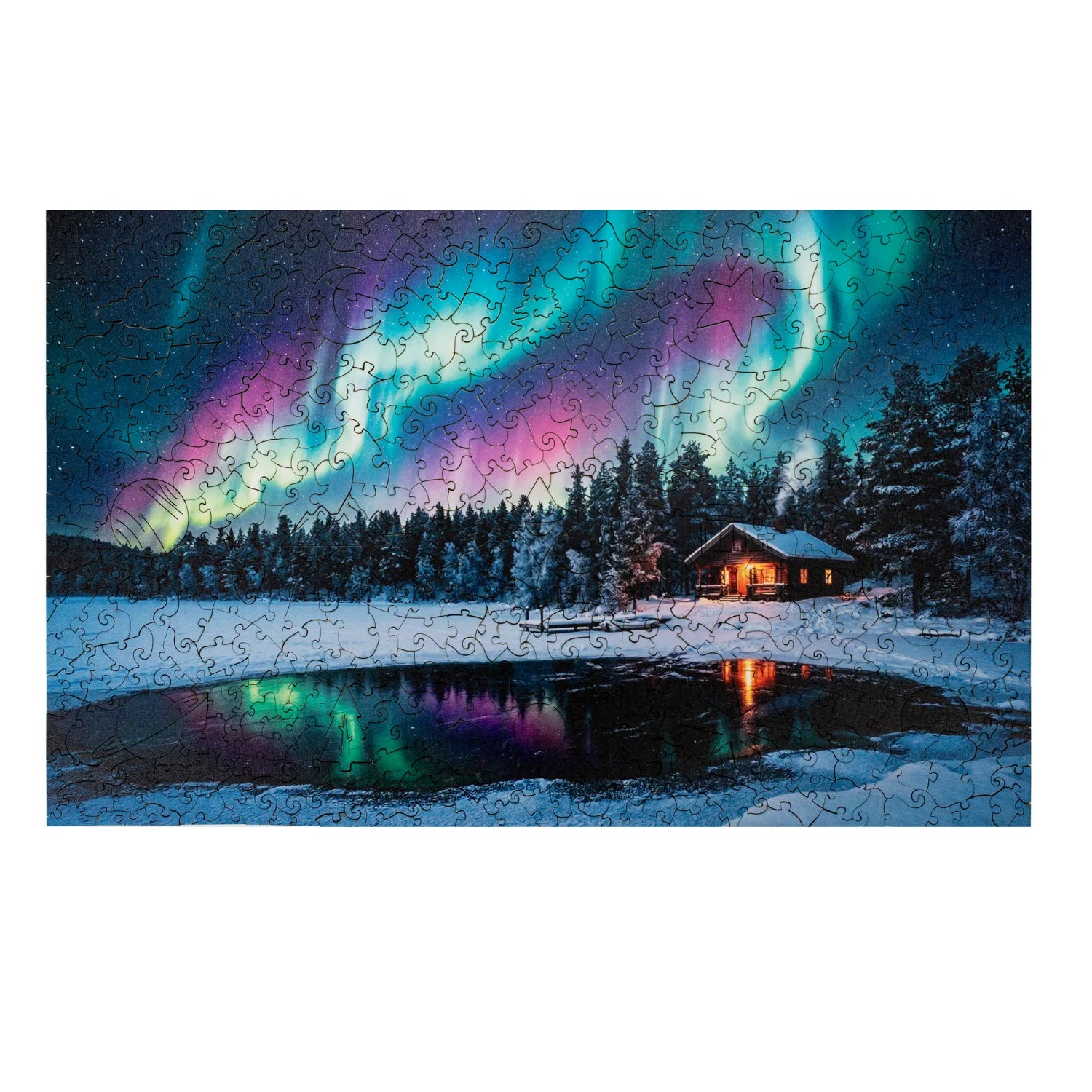 Winter Landscape Wooden Puzzle (2D) MagicHolz
