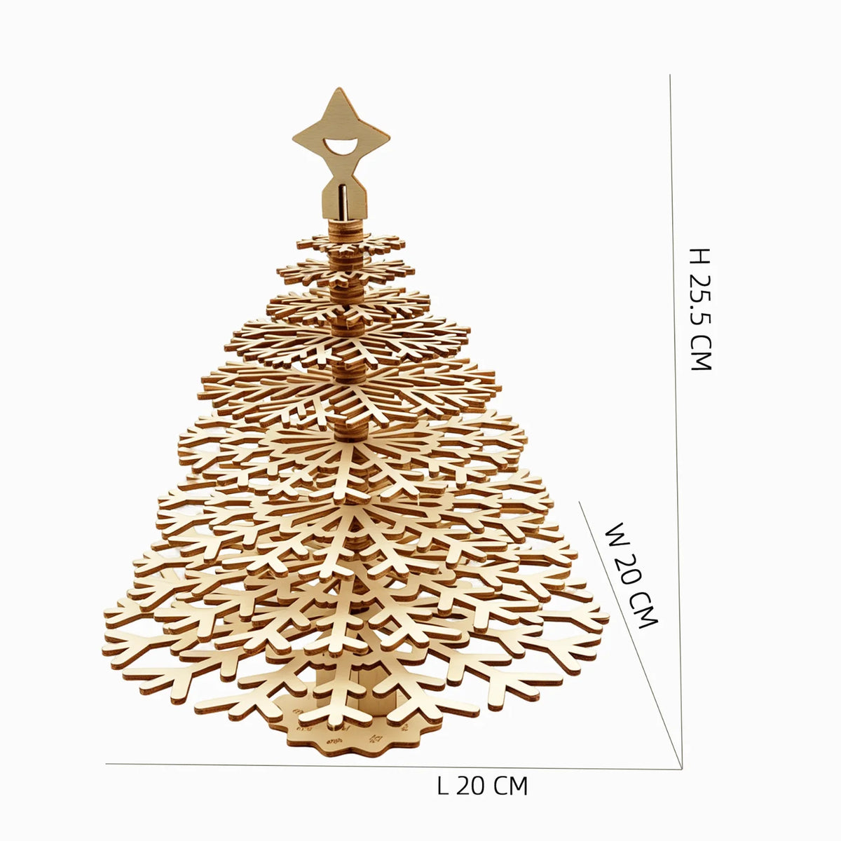 Weihnachtsbaum 3D Puzzle MagicHolz