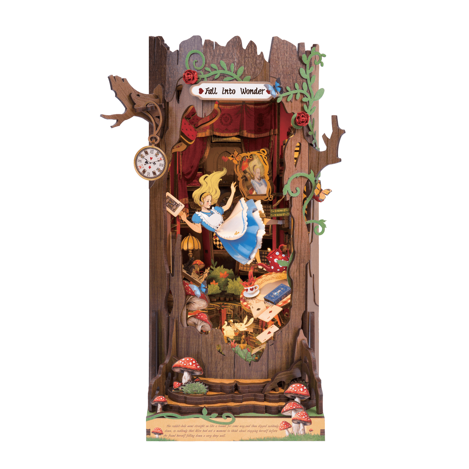 Alice Adventure | Diorama | Book Nook-Diorama-MagicHolz--