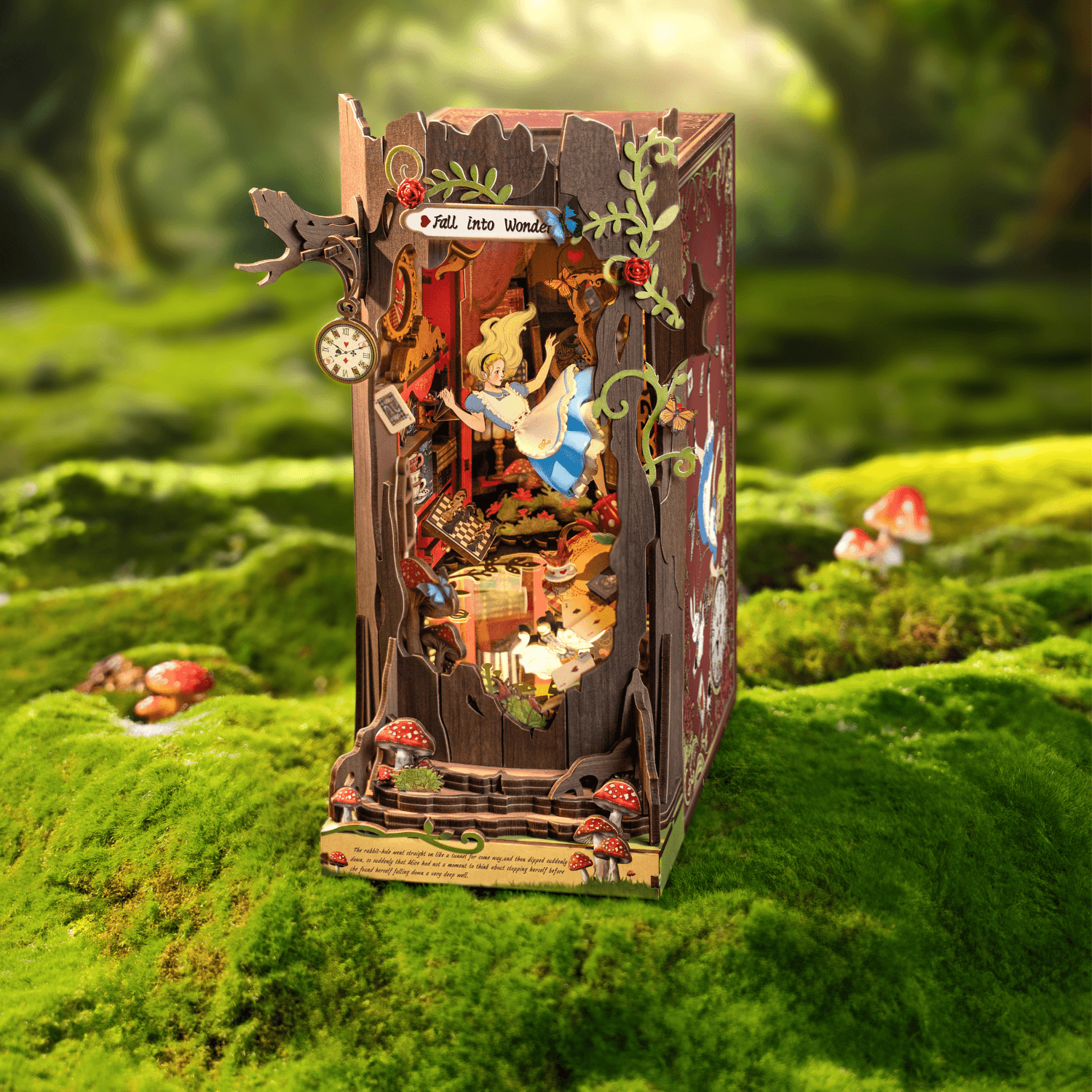 Alice Adventure | Diorama | Book Nook-Diorama-MagicHolz--