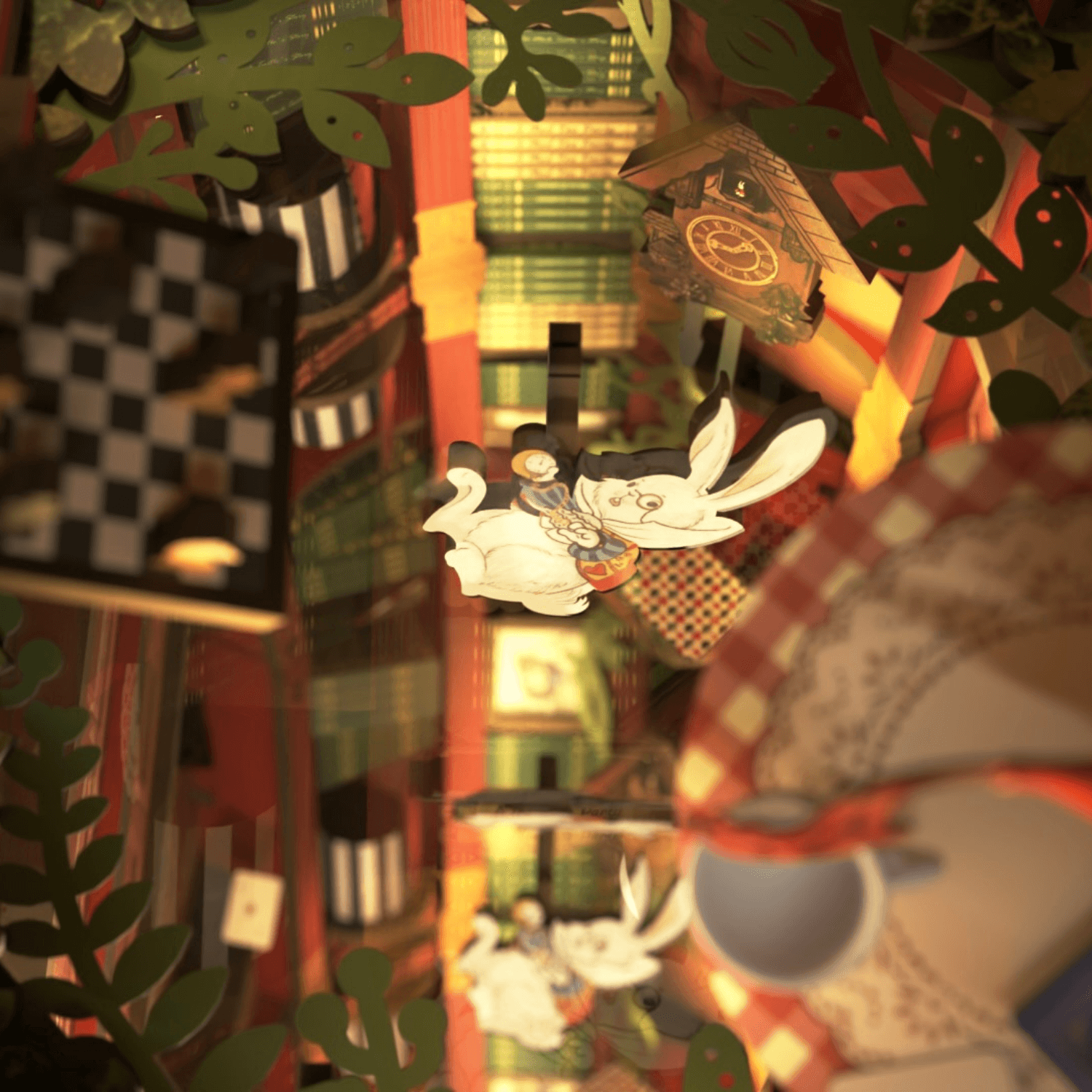 Alice Adventure | Diorama | Book Nook-Diorama-MagicHolz--