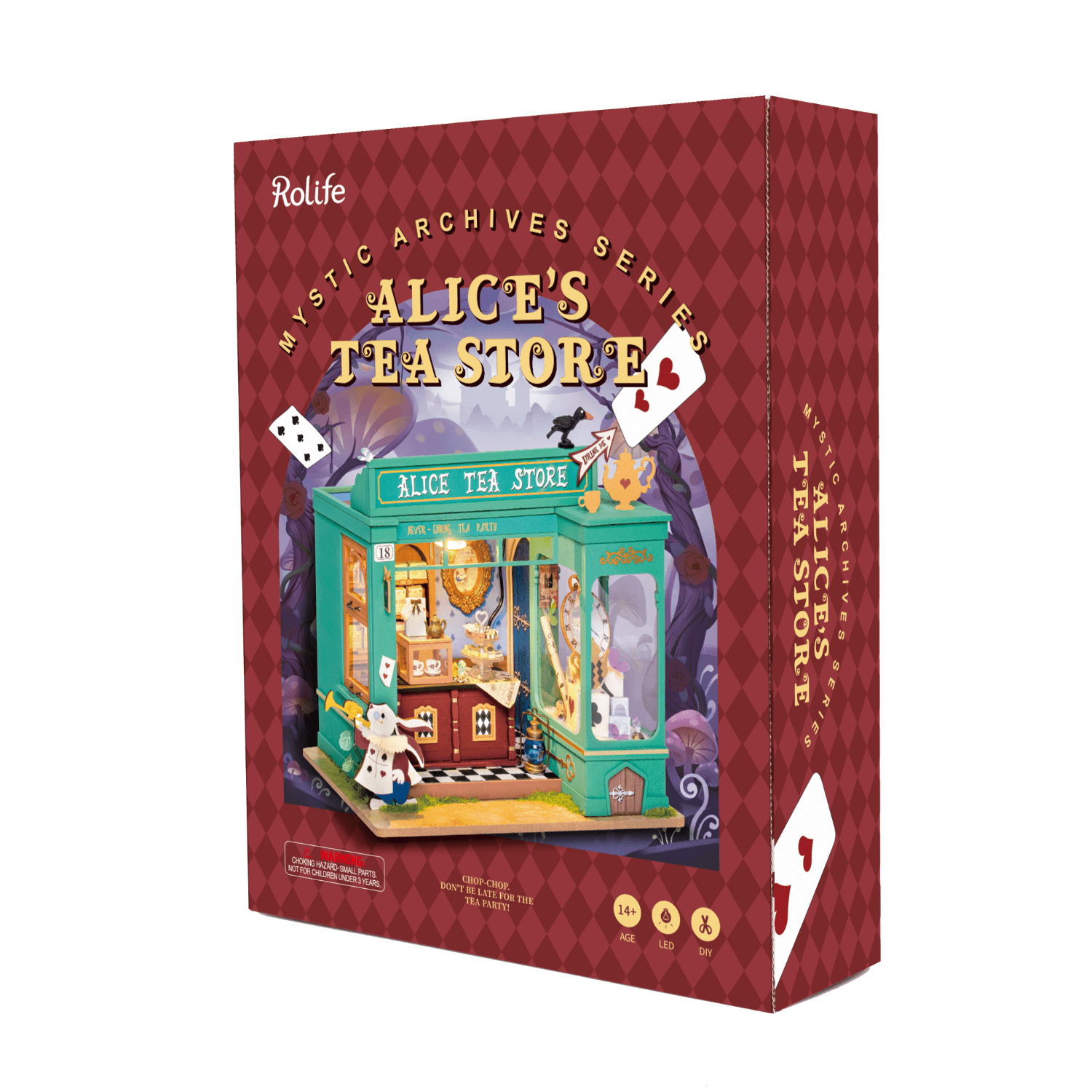 Alice's Tea Store Miniature House Robotime