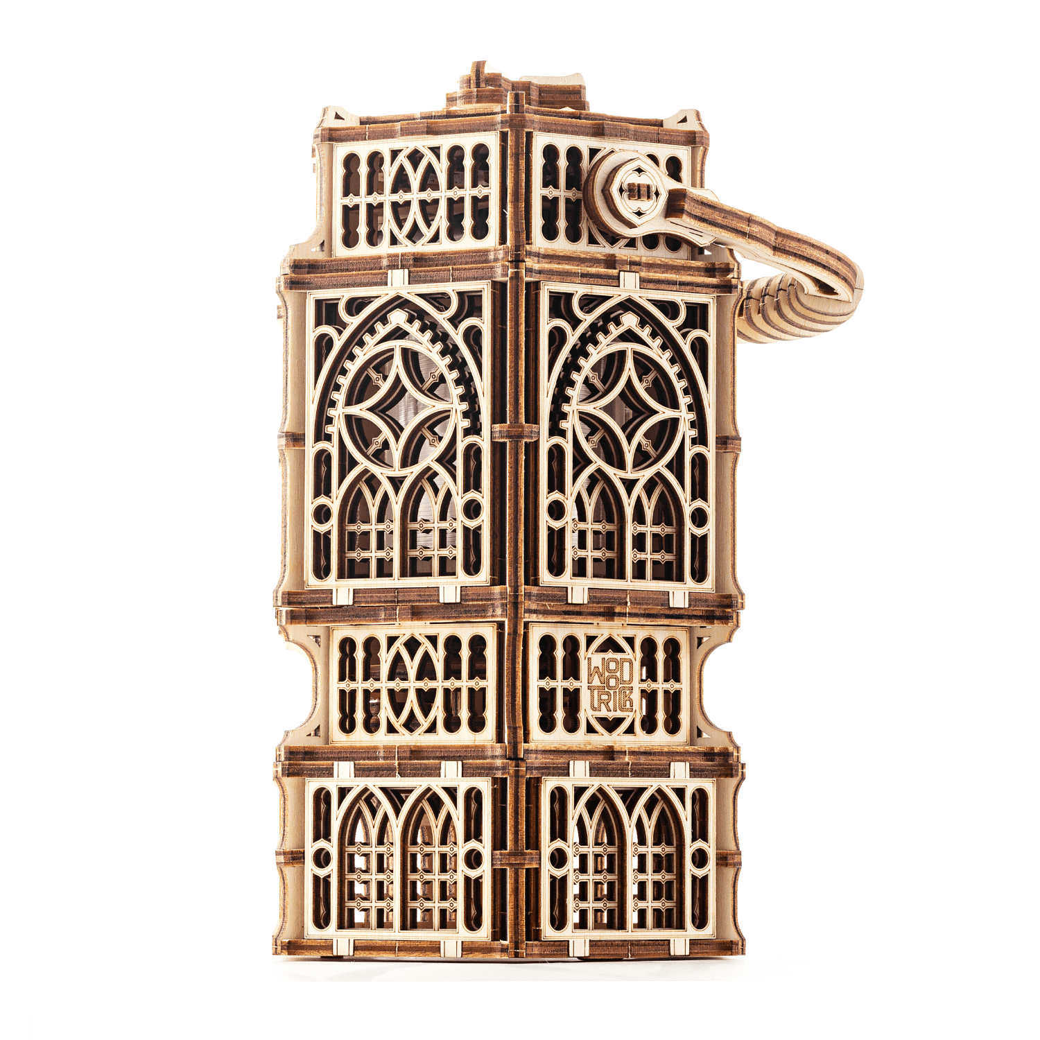 Antique lantern mechanical wooden puzzle WoodTrick